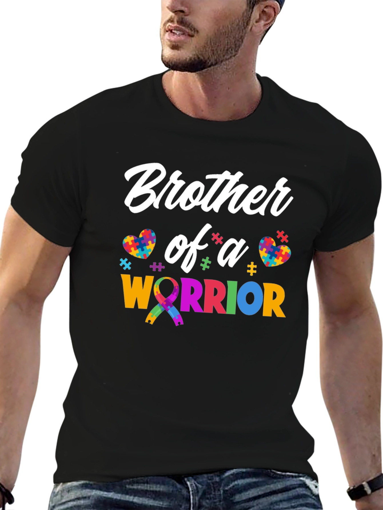 Brother of a Warrior Autism Awareness T-Shirt