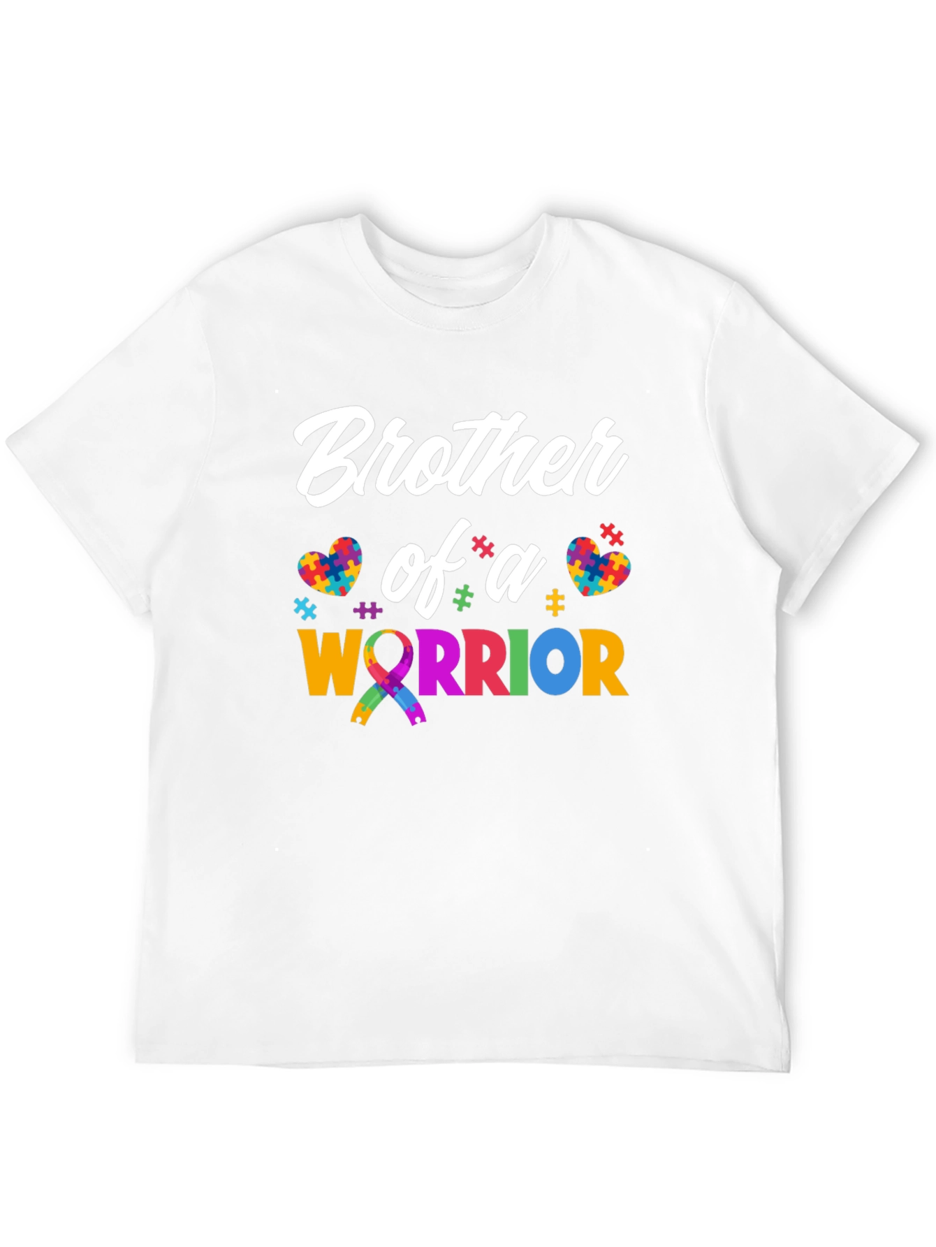 Brother of a Warrior Autism Awareness T-Shirt
