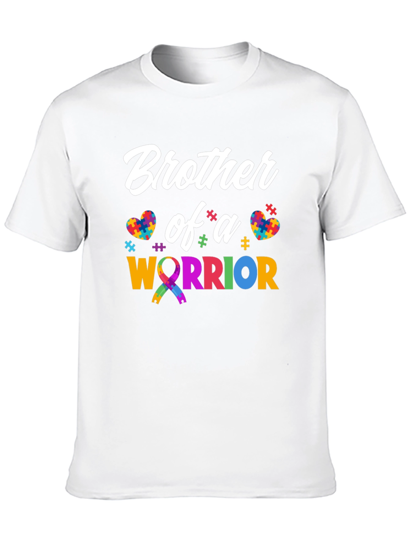 Brother of a Warrior Autism Awareness T-Shirt