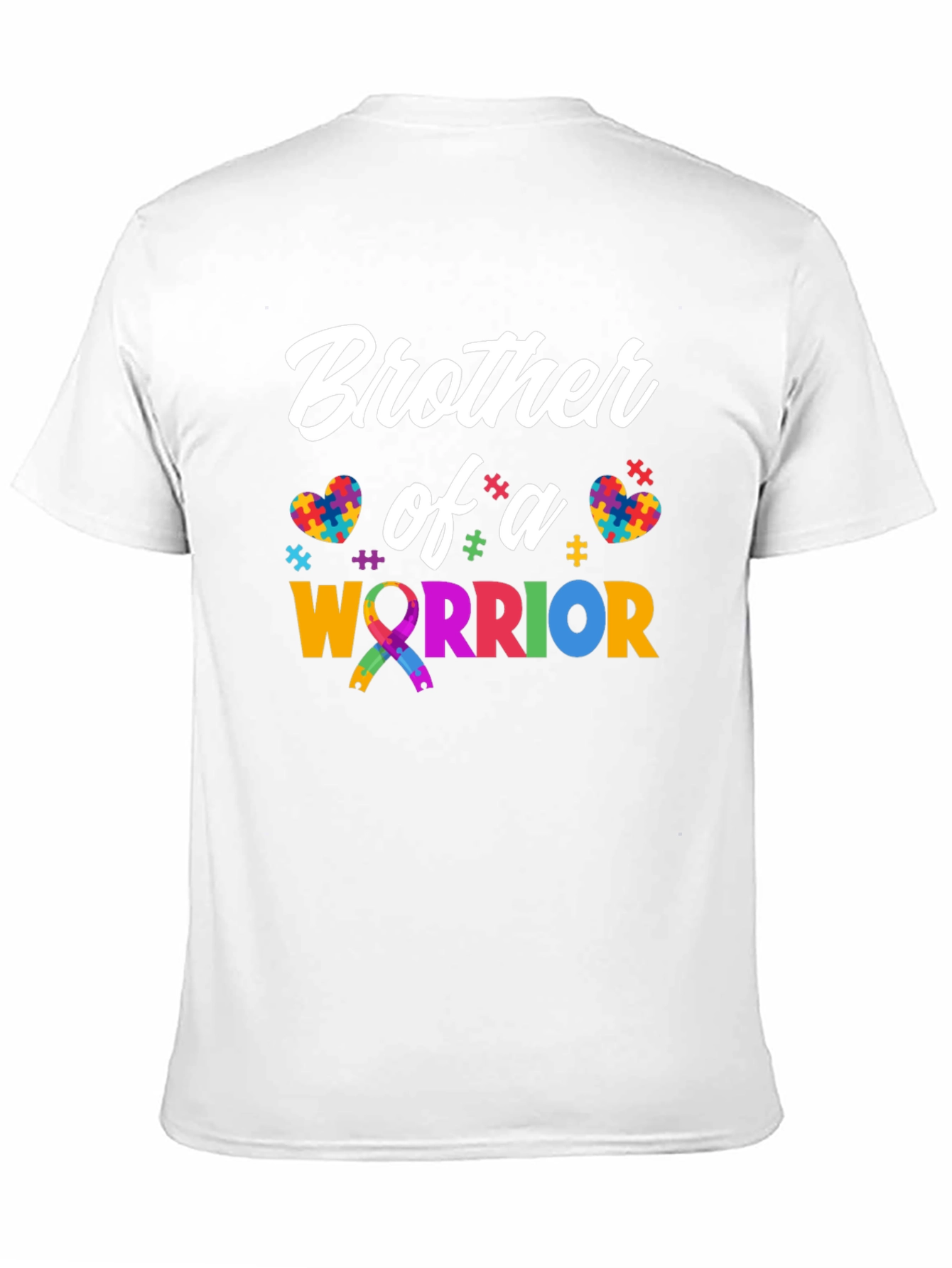 Brother of a Warrior Autism Awareness T-Shirt