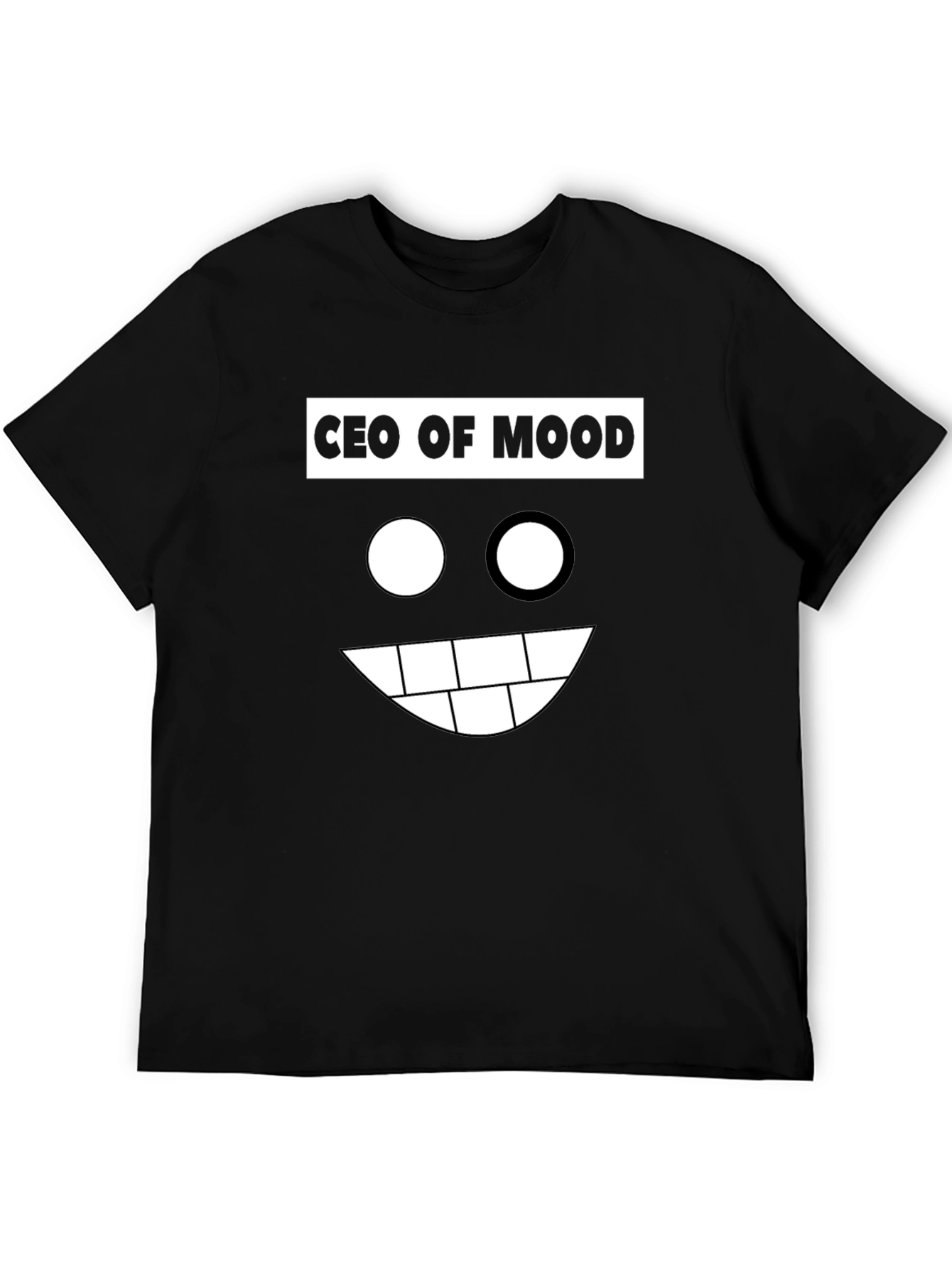 CEO of Mood Black Graphic Tee
