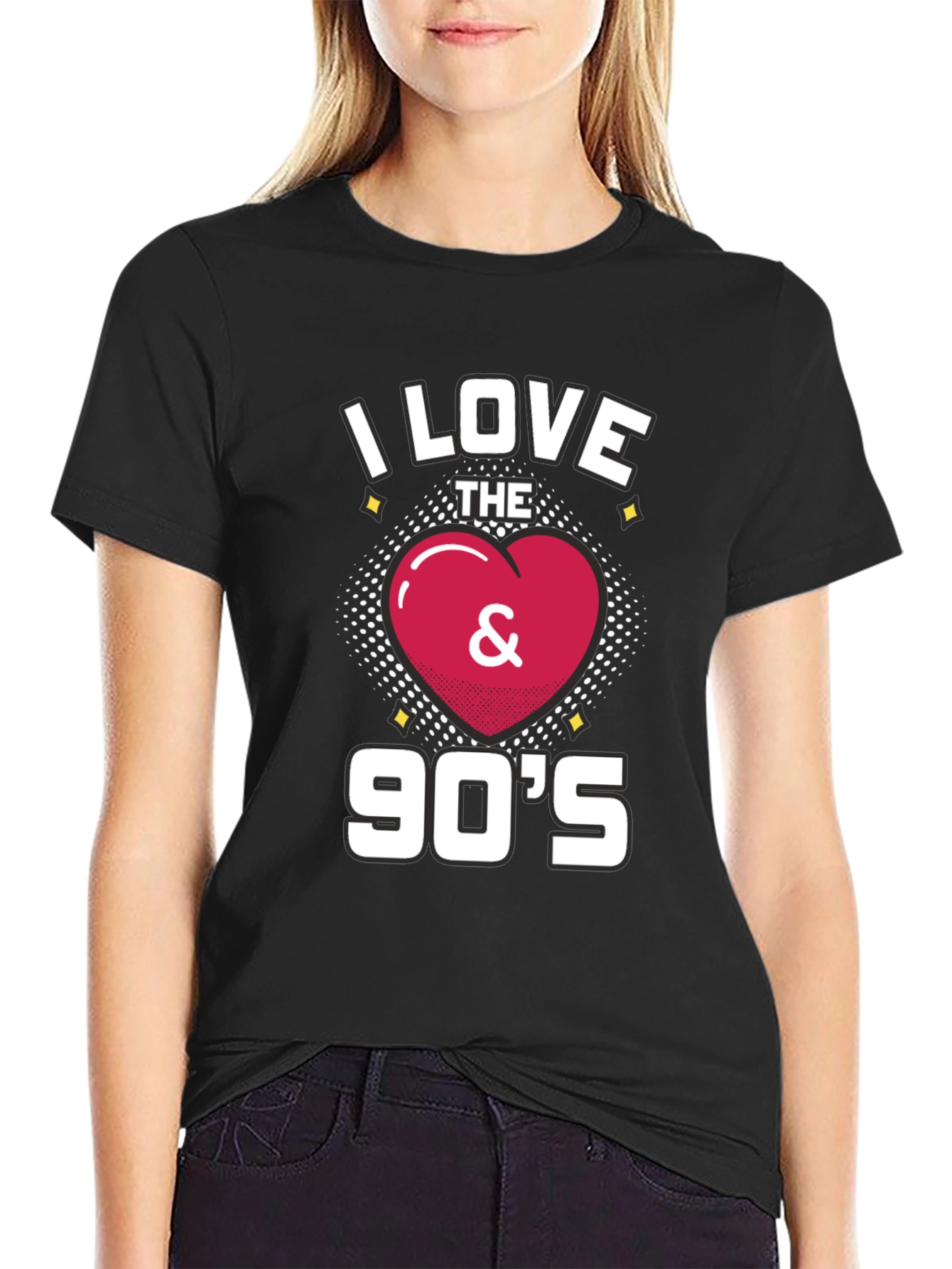 I Love the 90s Retro Graphic T-Shirt
