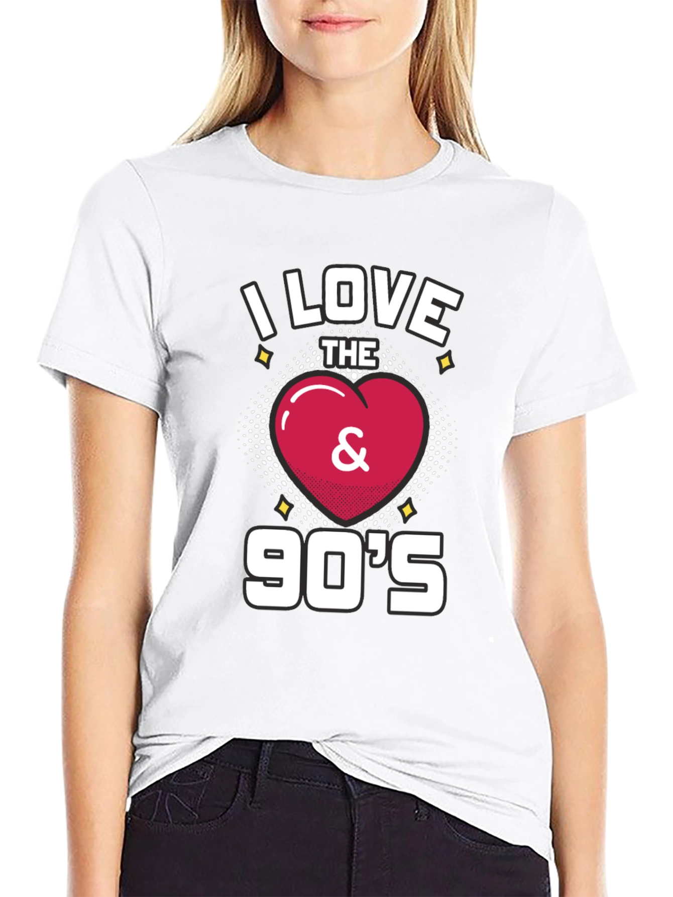 I Love the 90s Retro Graphic T-Shirt