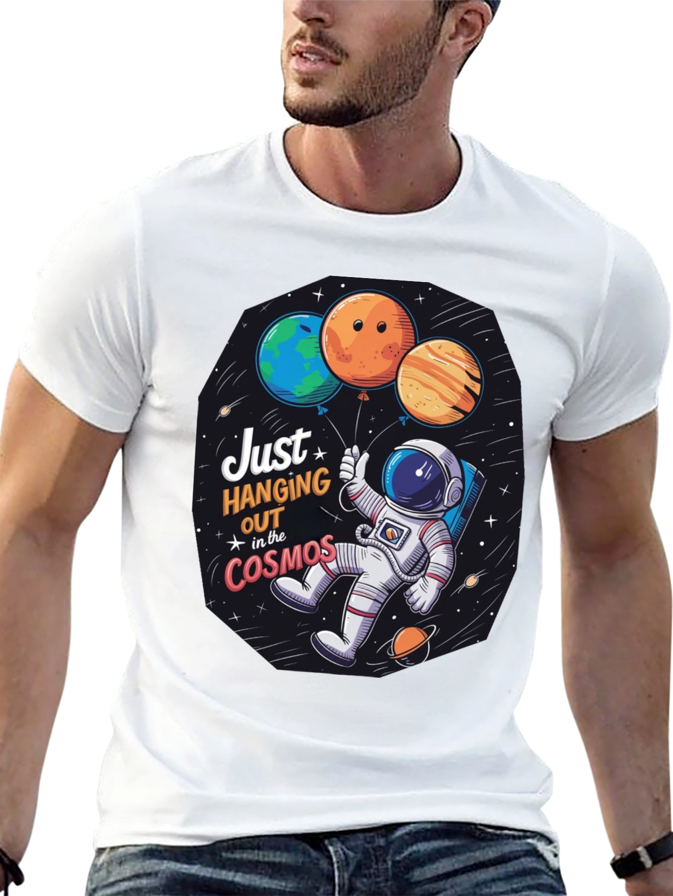 Cosmos Astronaut Graphic Tee