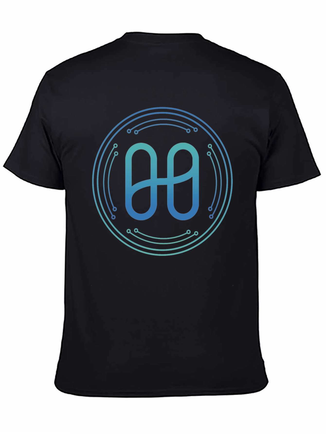 Modern Crypto T-Shirt - Tech Circuit Design