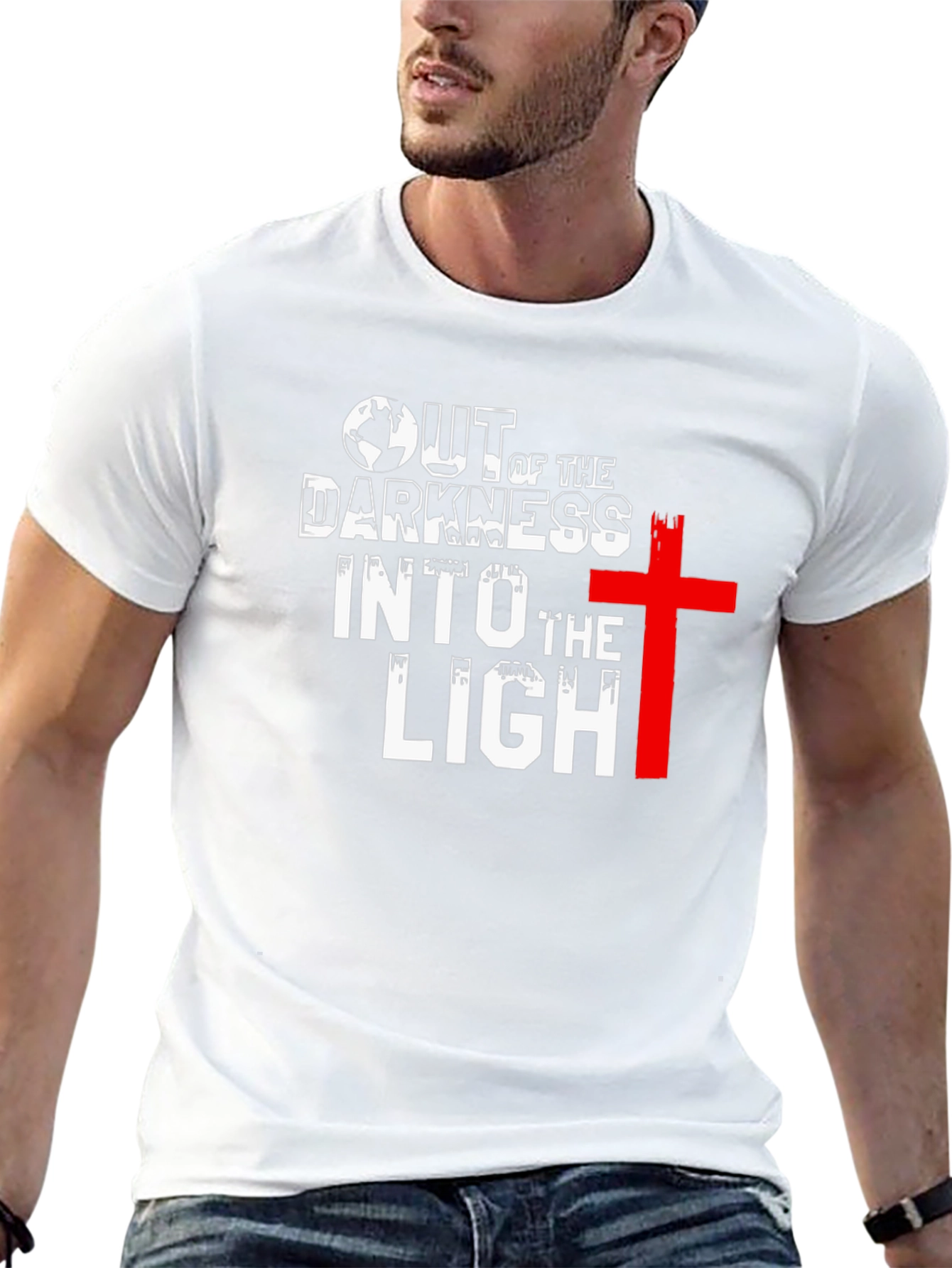Out of Darkness Into the Light Graphic Tee