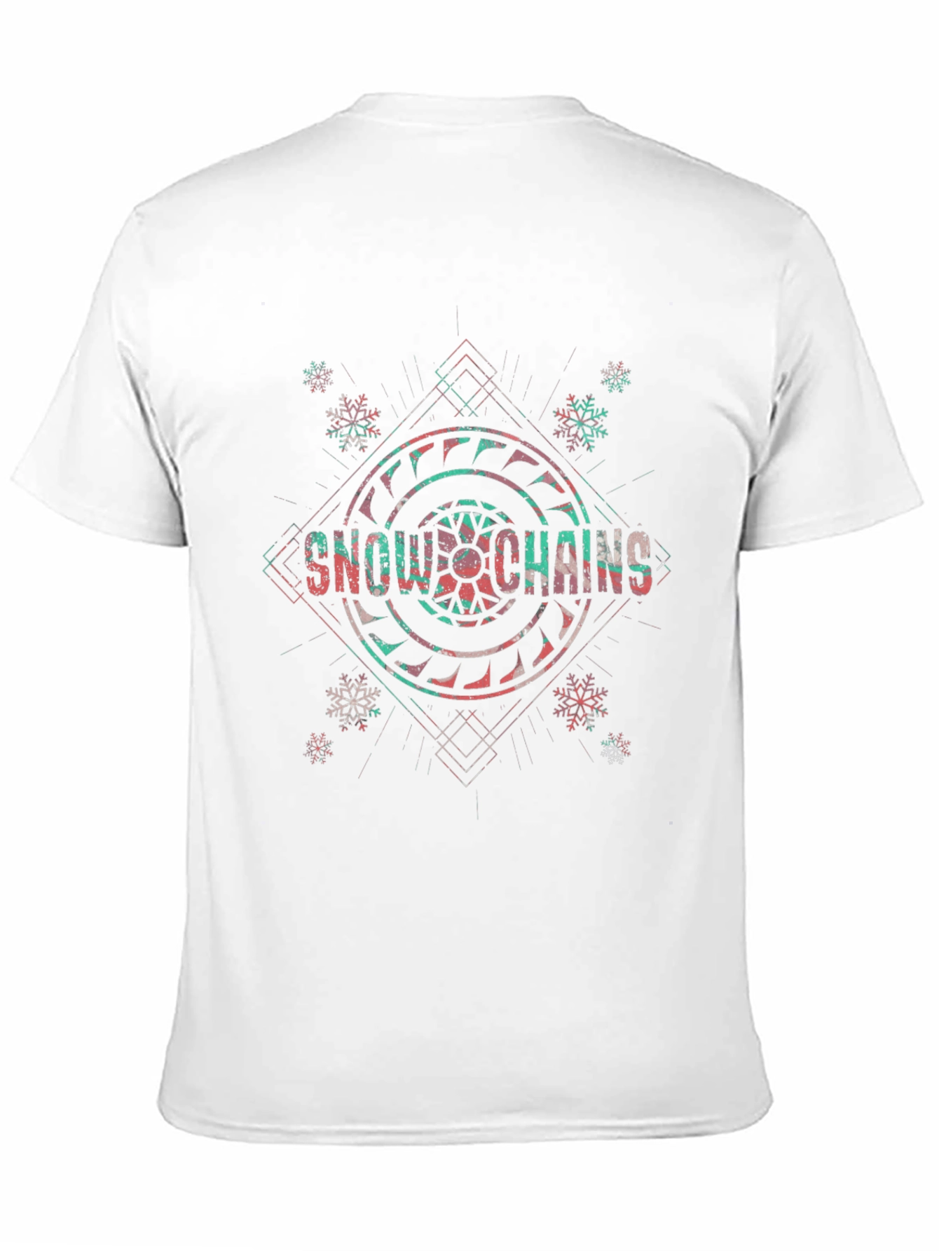 Snow Chains Graphic Tee - Black