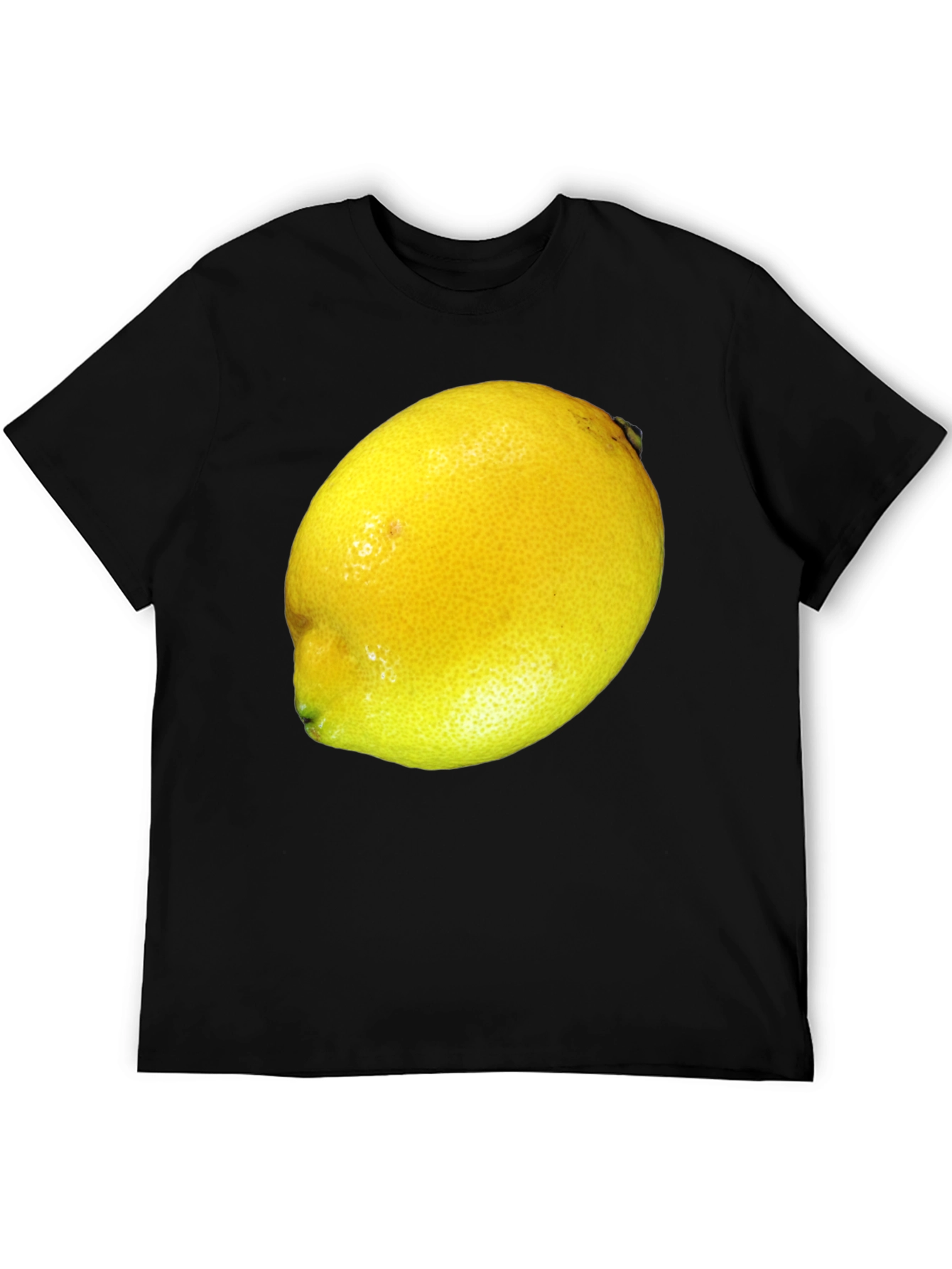 Lemon Graphic T-Shirt - Bold Fruit Design