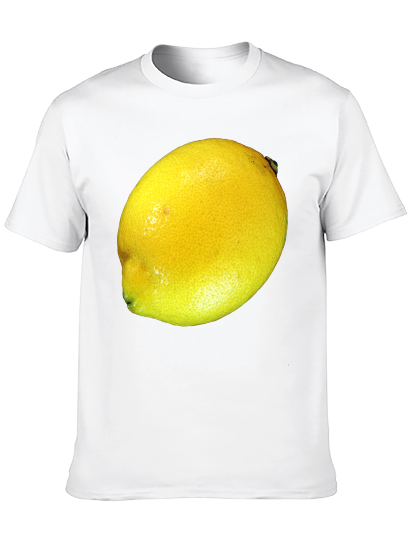 Lemon Graphic T-Shirt - Bold Fruit Design