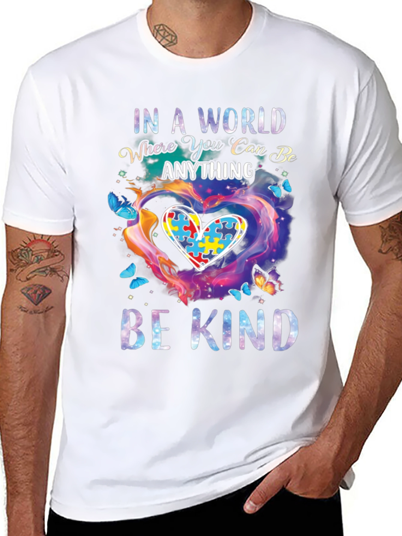 Be Kind Autism Awareness T-Shirt