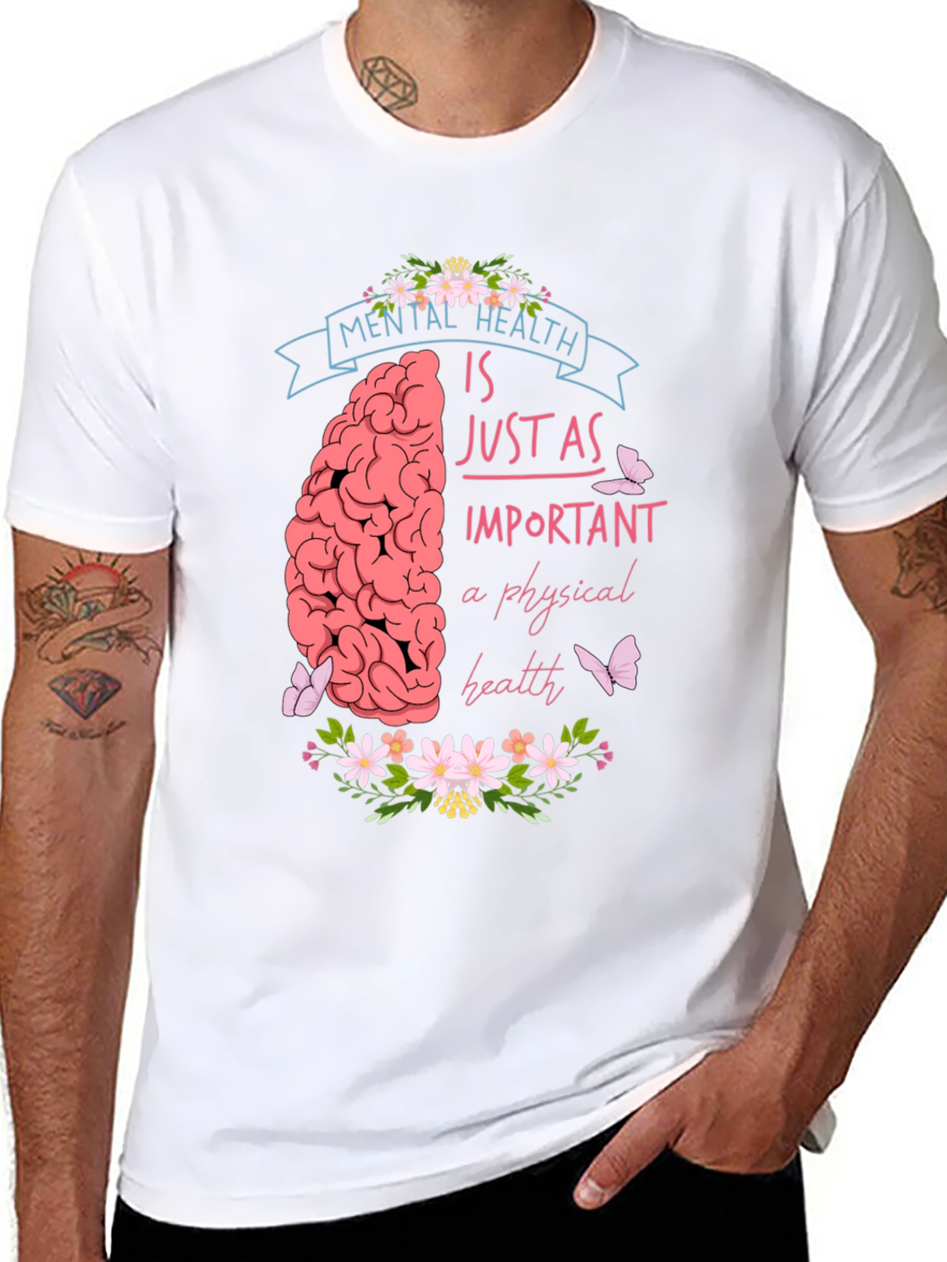 Mental Health Awareness T-Shirt - Just As Important