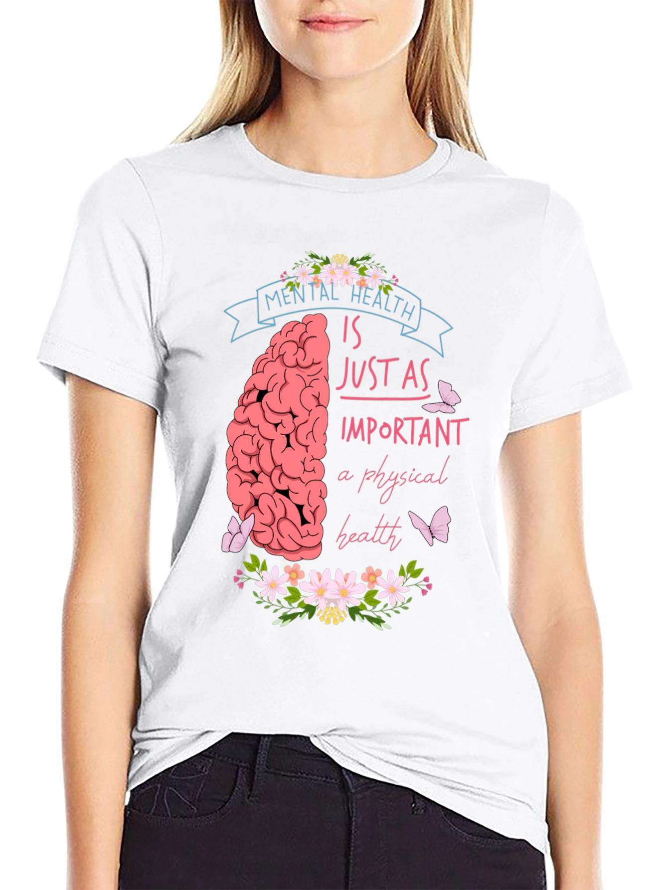 Mental Health Awareness T-Shirt - Just As Important