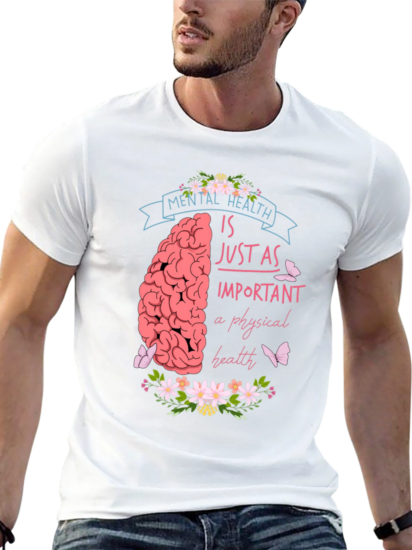 Mental Health Awareness T-Shirt - Just As Important