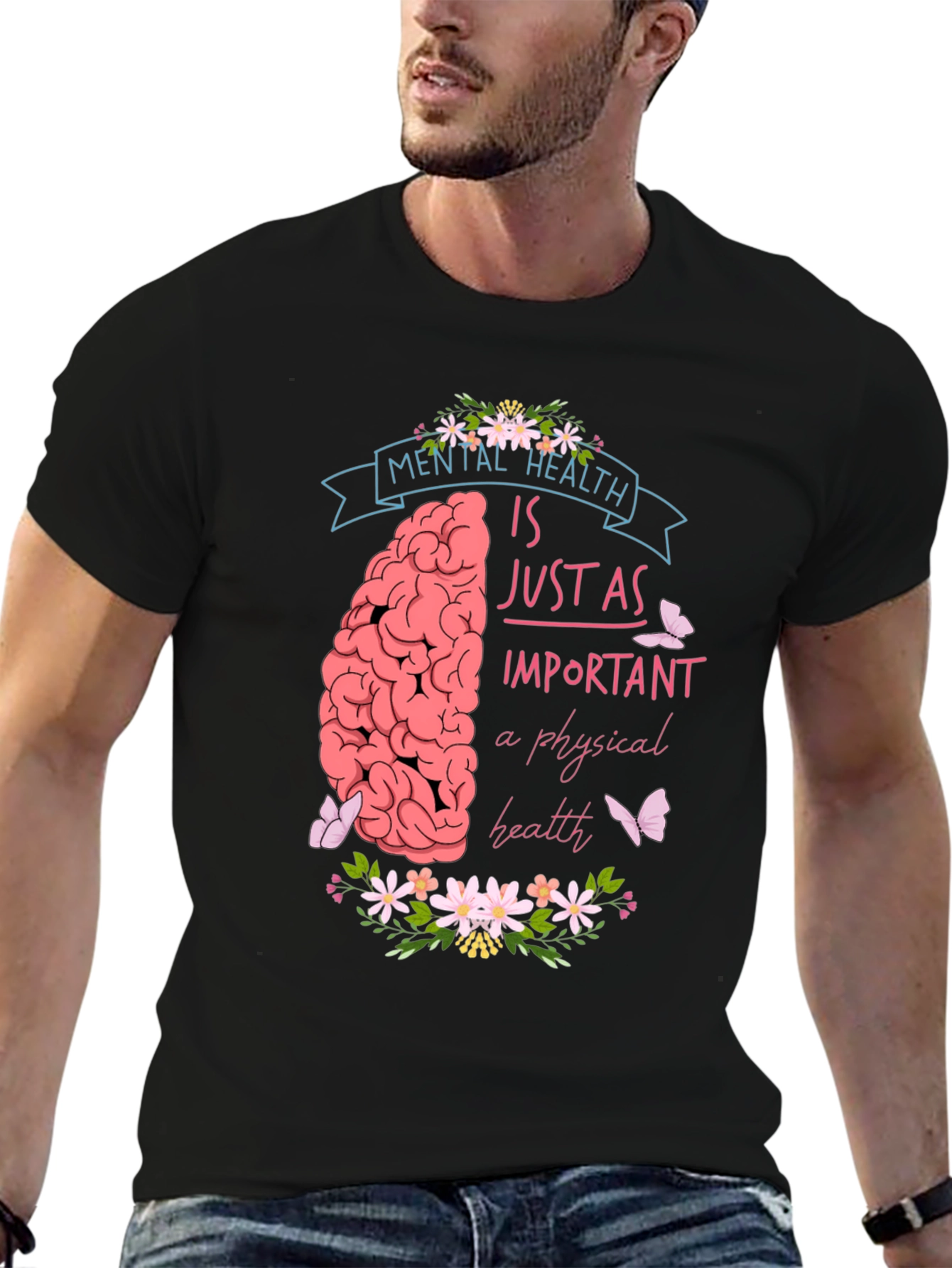 Mental Health Awareness T-Shirt - Just As Important