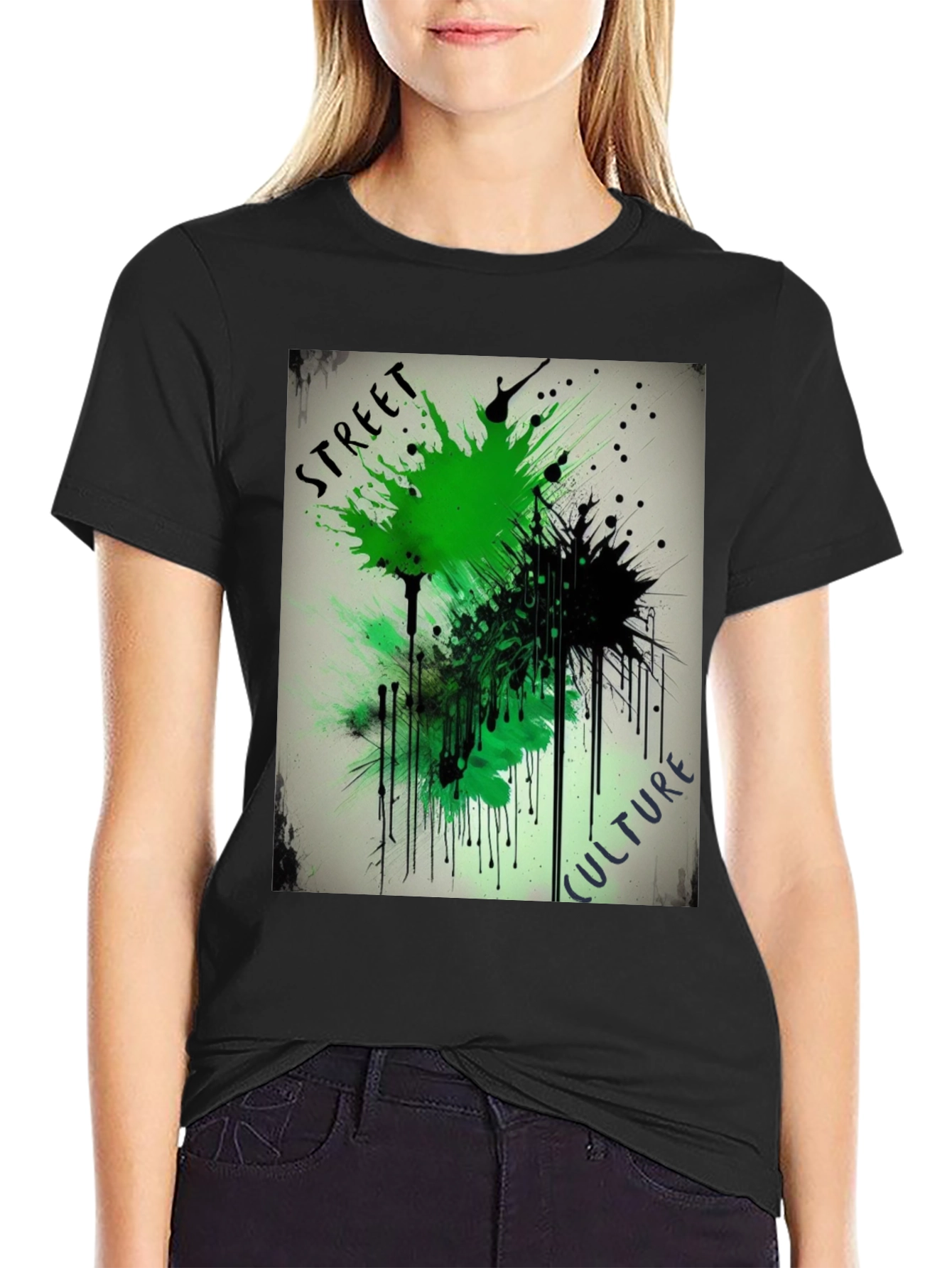 Street Culture Graphic Tee - Modern Art Shirt