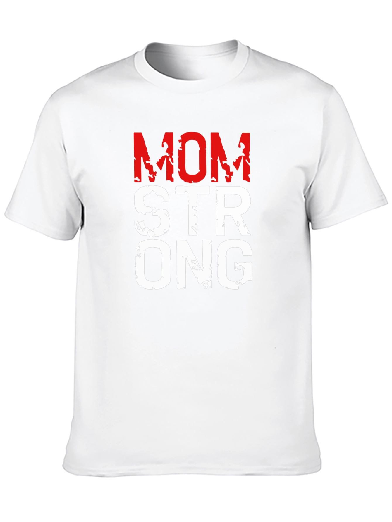 Mom Strong Graphic Tee - Black