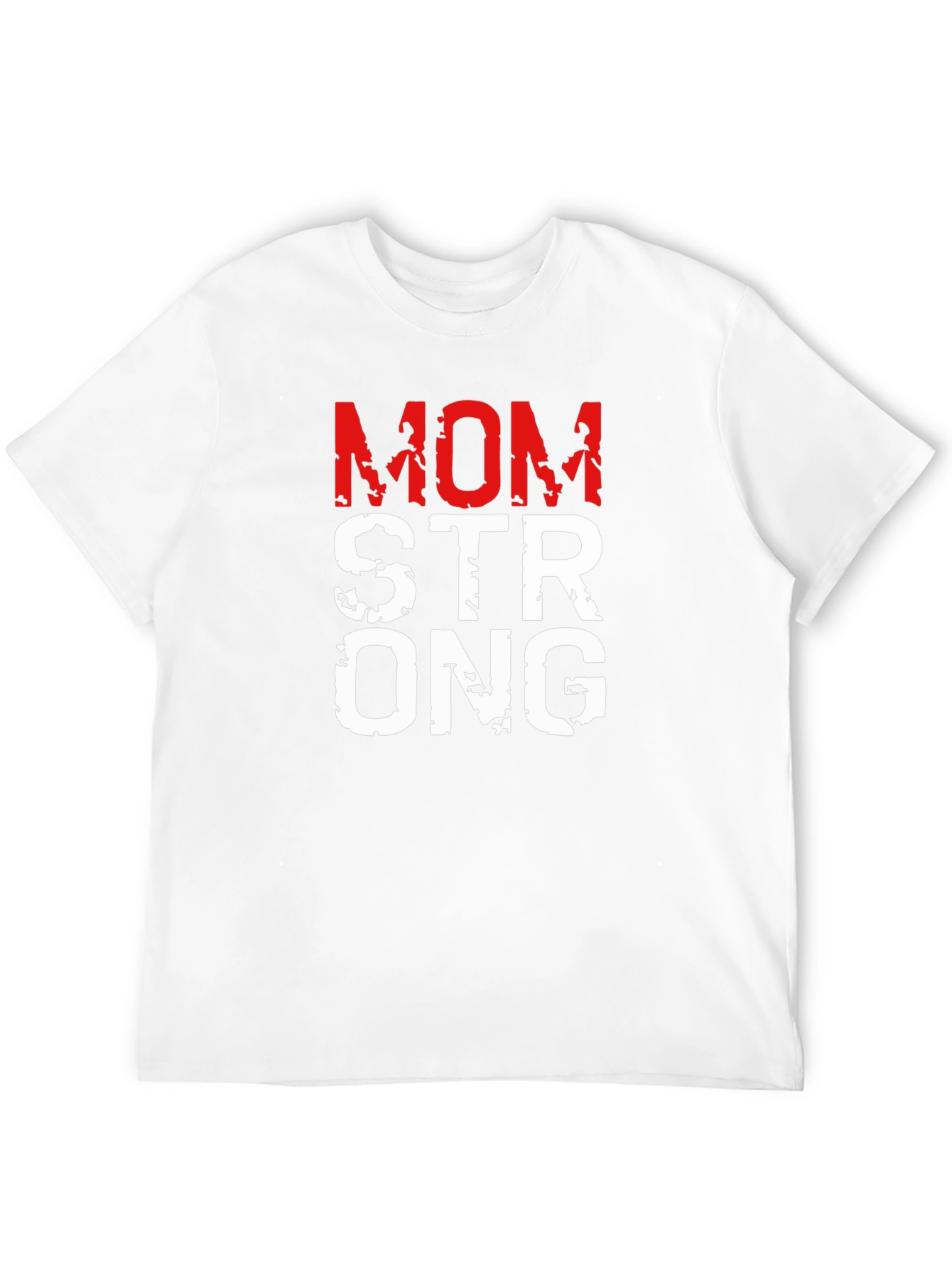 Mom Strong Graphic Tee - Black