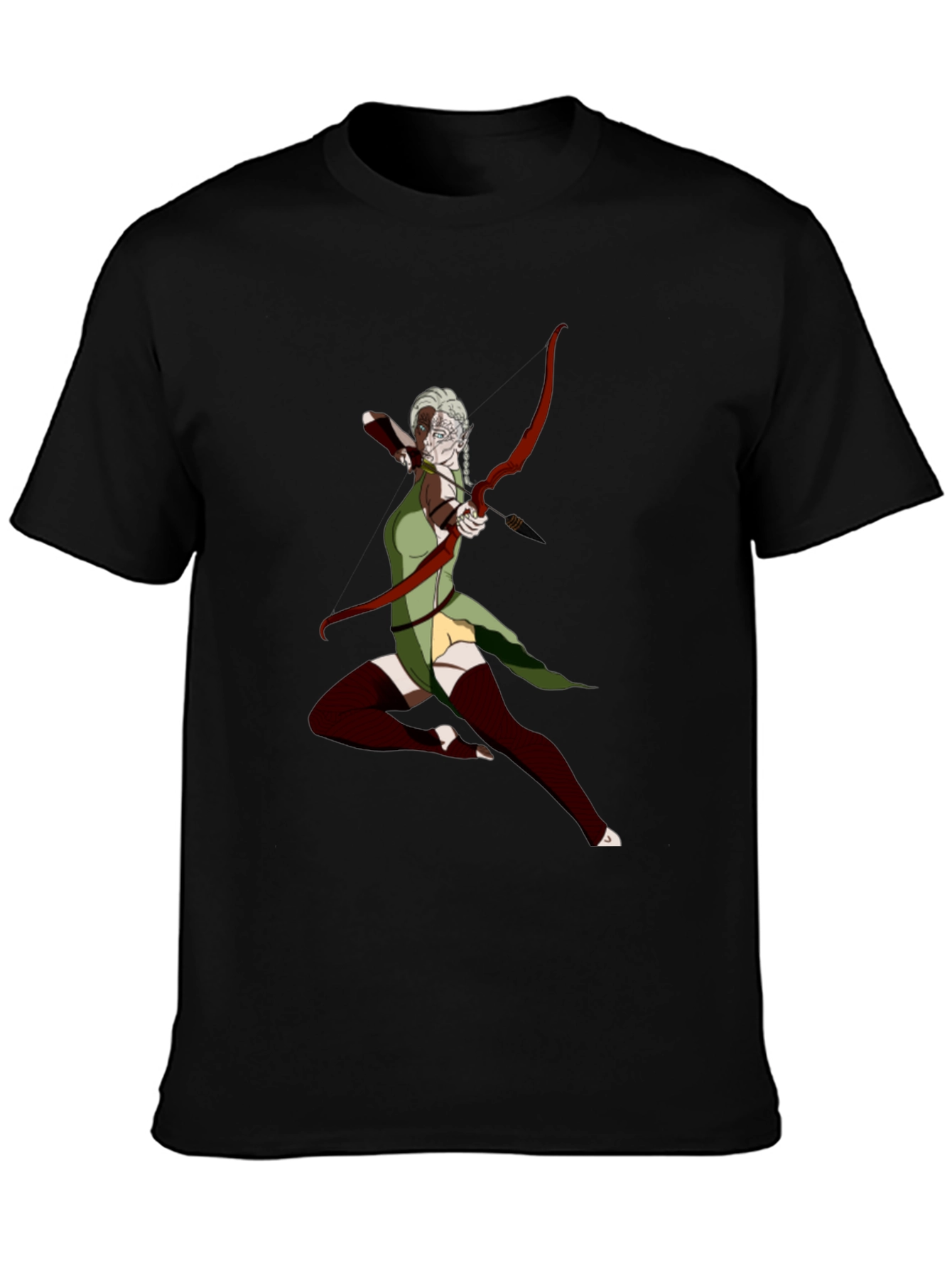 Archer Graphic T-Shirt - Black Unique Design