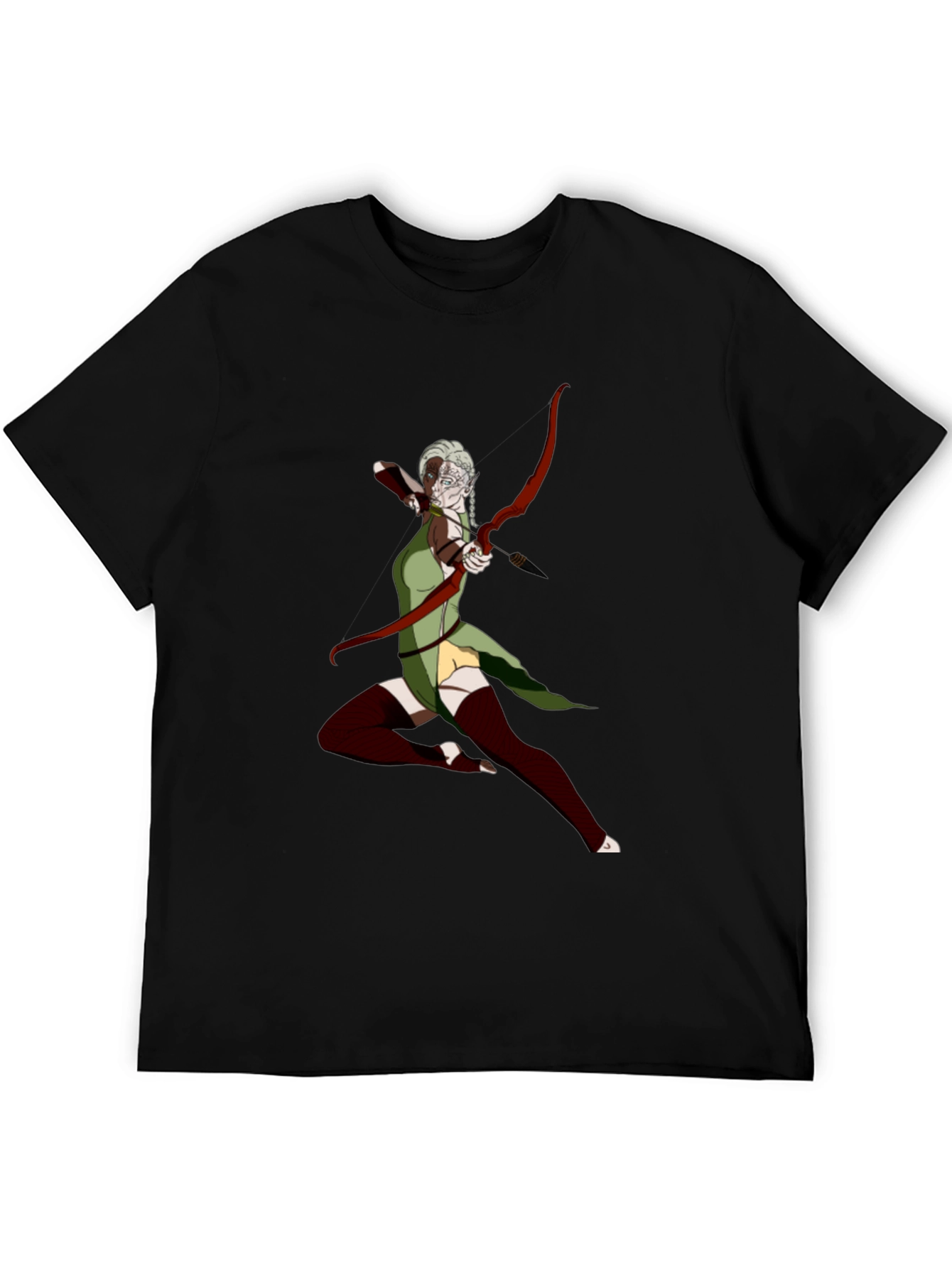 Archer Graphic T-Shirt - Black Unique Design