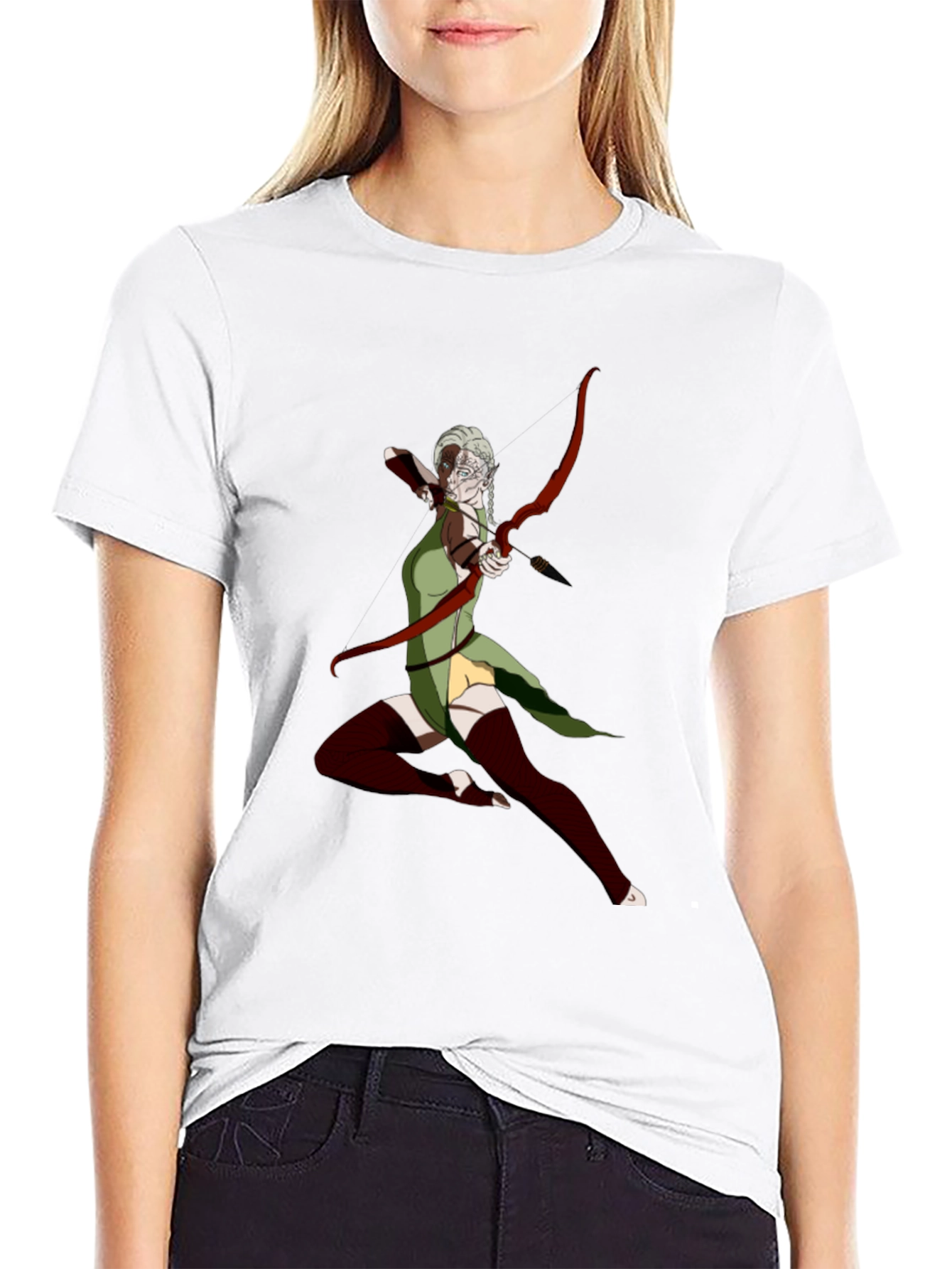 Archer Graphic T-Shirt - Black Unique Design