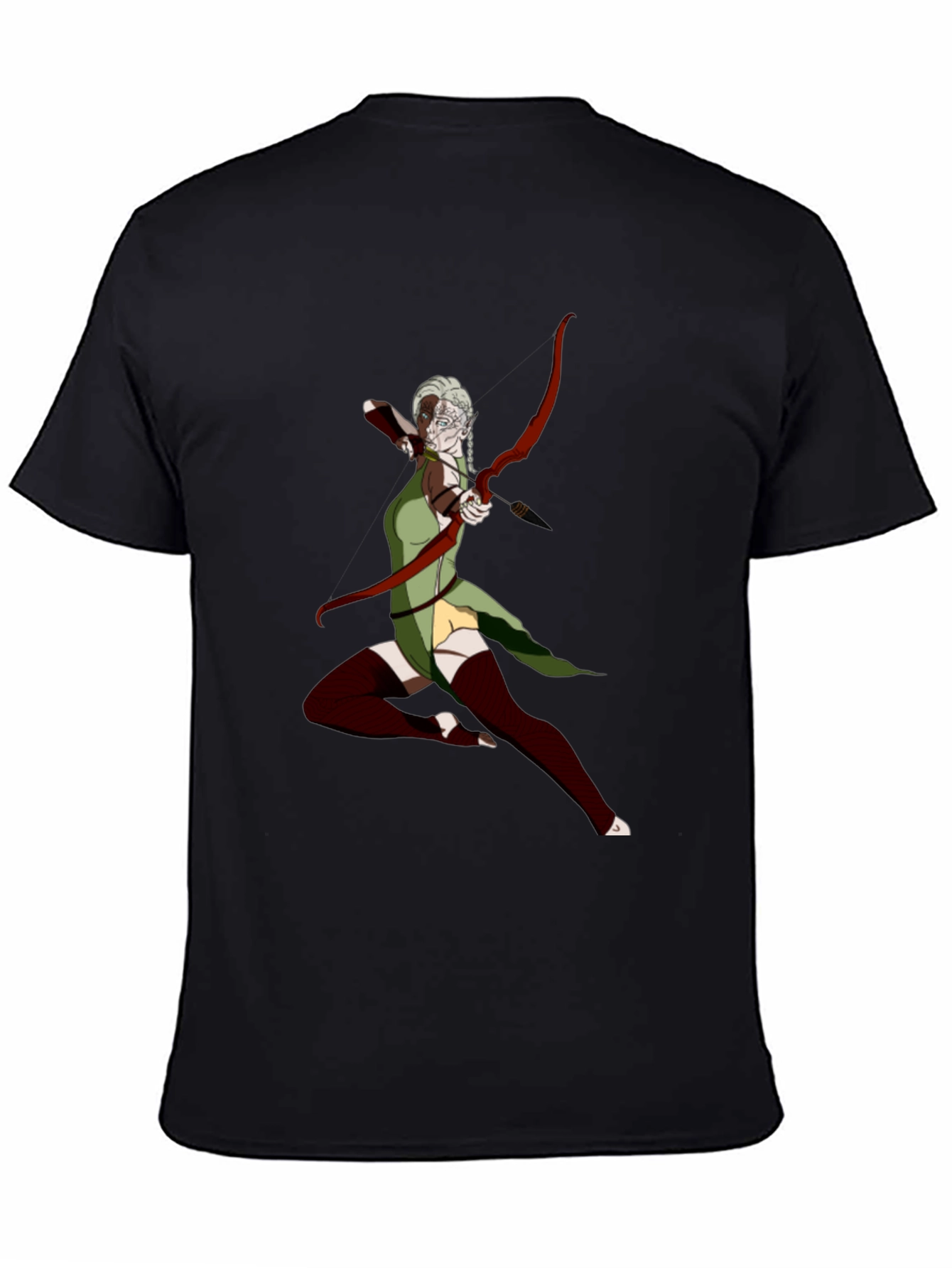 Archer Graphic T-Shirt - Black Unique Design