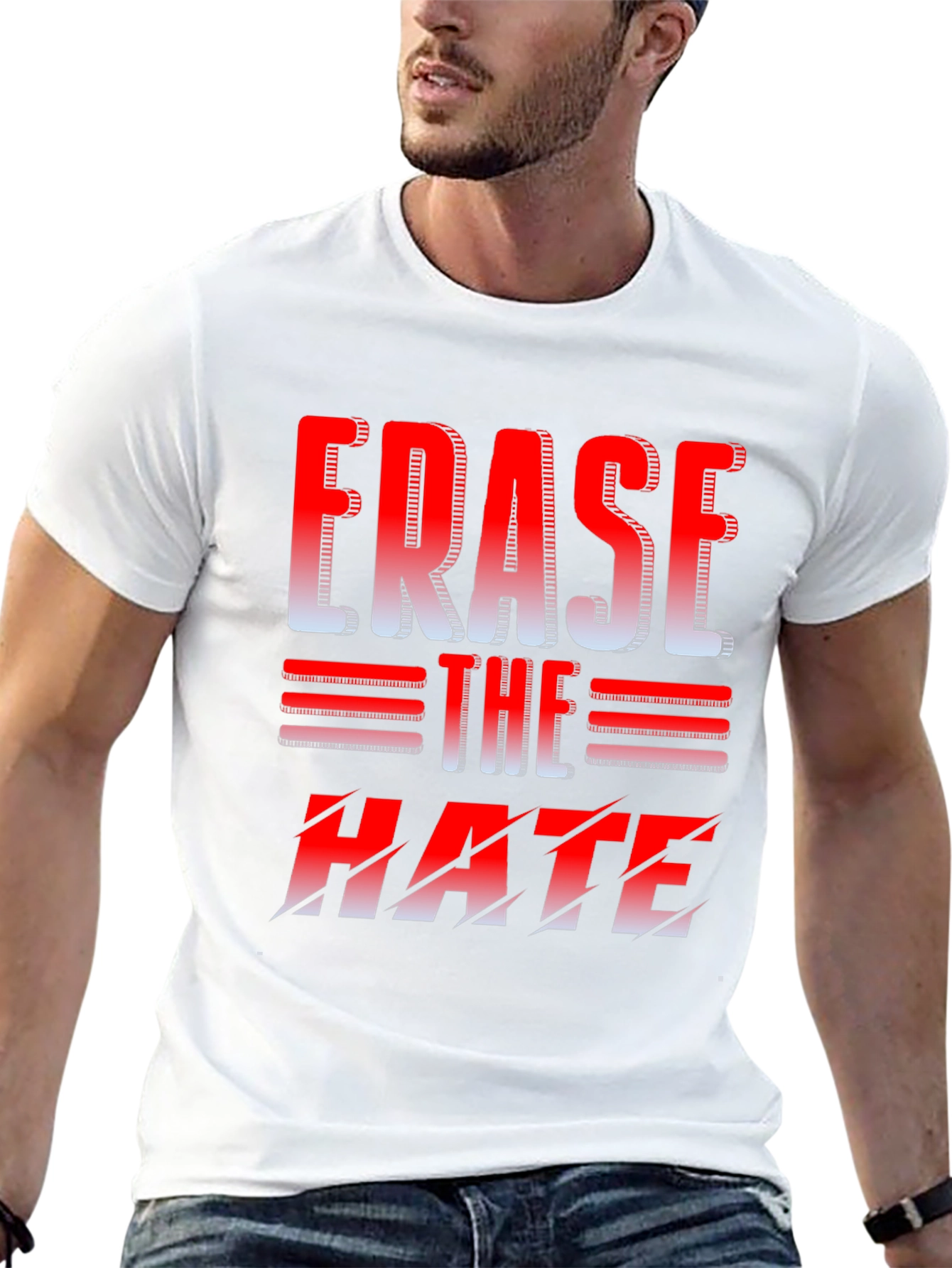 Erase the Hate Graphic T-Shirt
