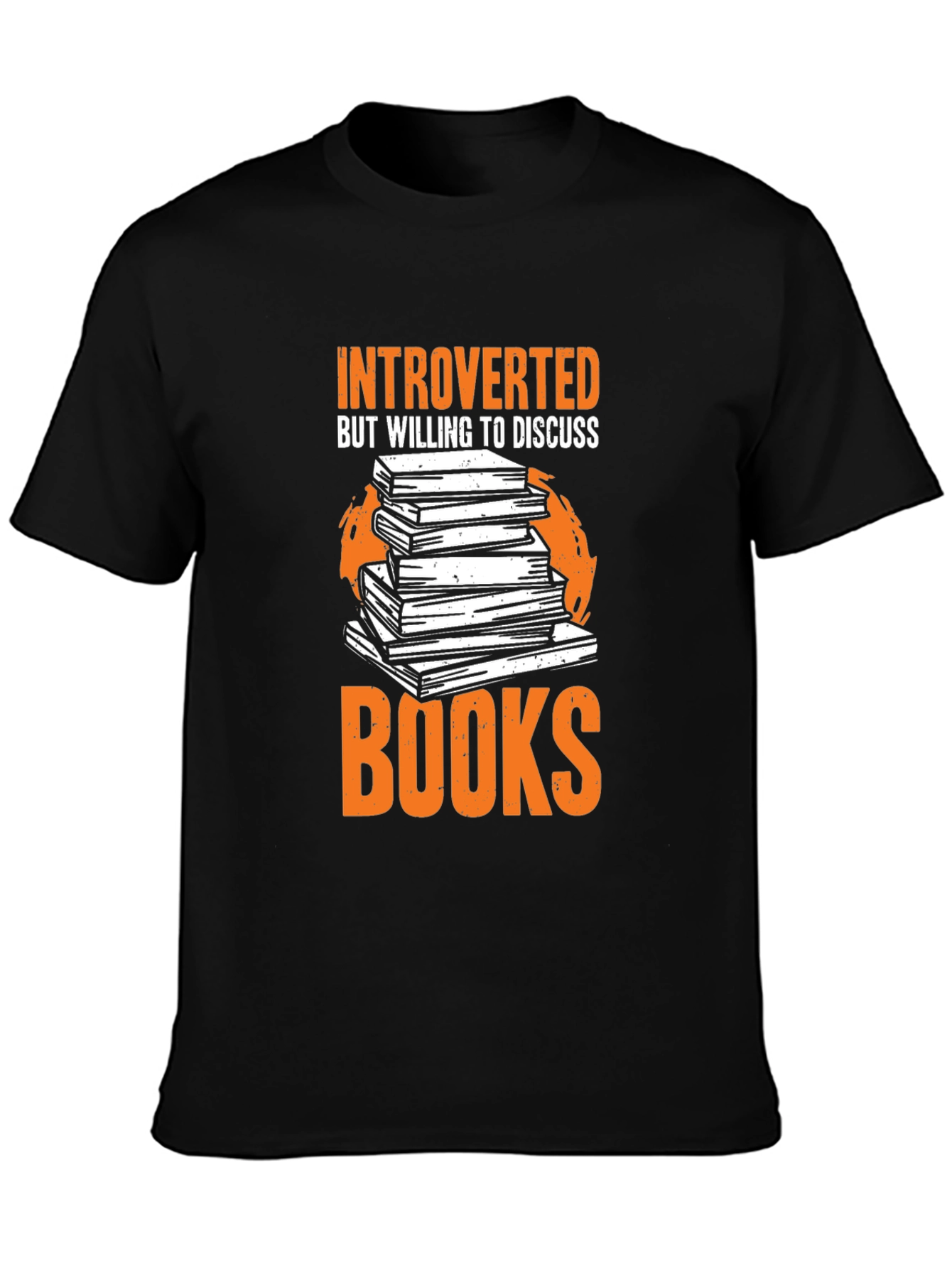 Introverted But Willing To Discuss Books T-Shirt