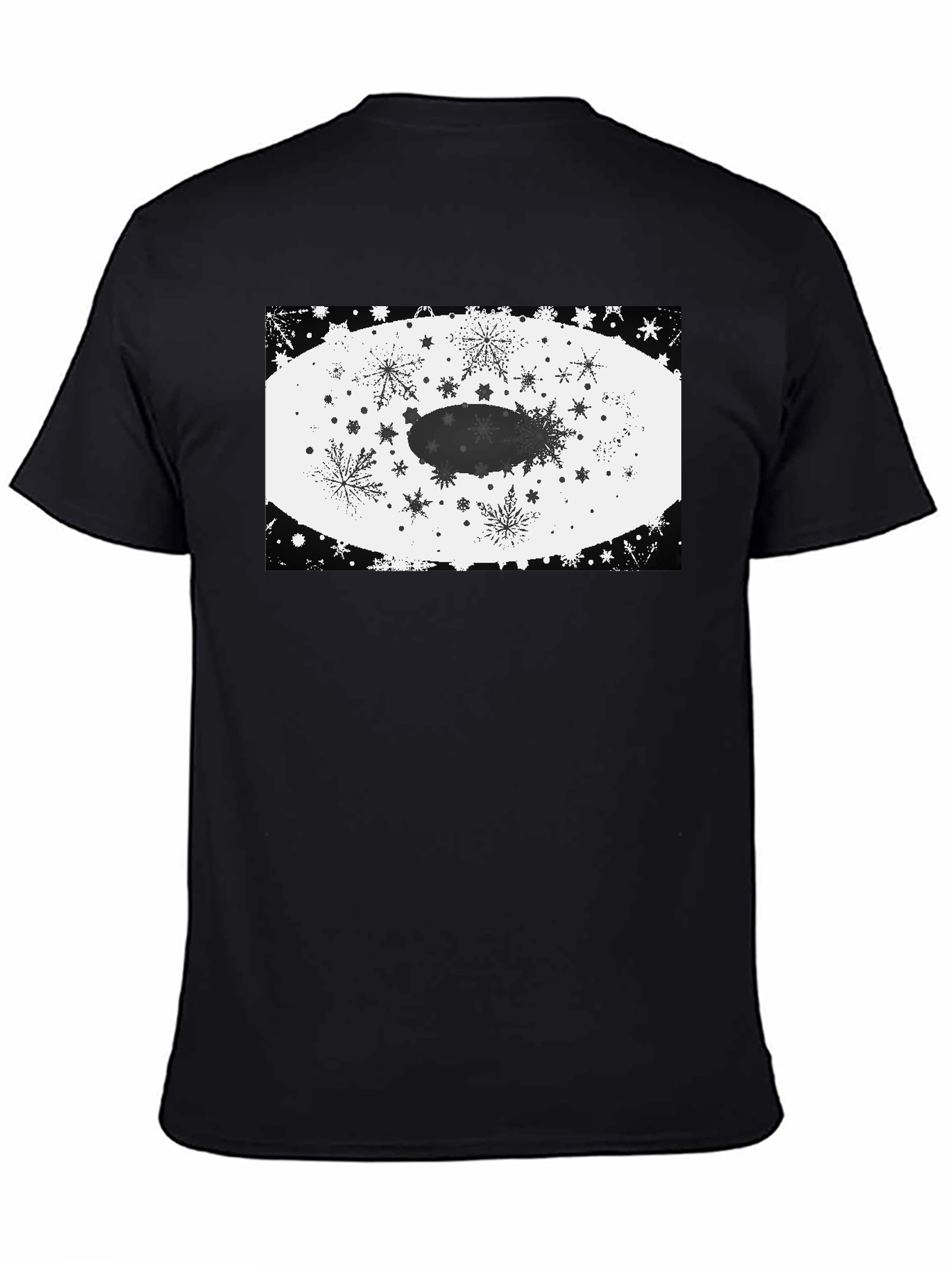 Snowflake Zeppelin Graphic Tee - Stylish Cotton Shirt