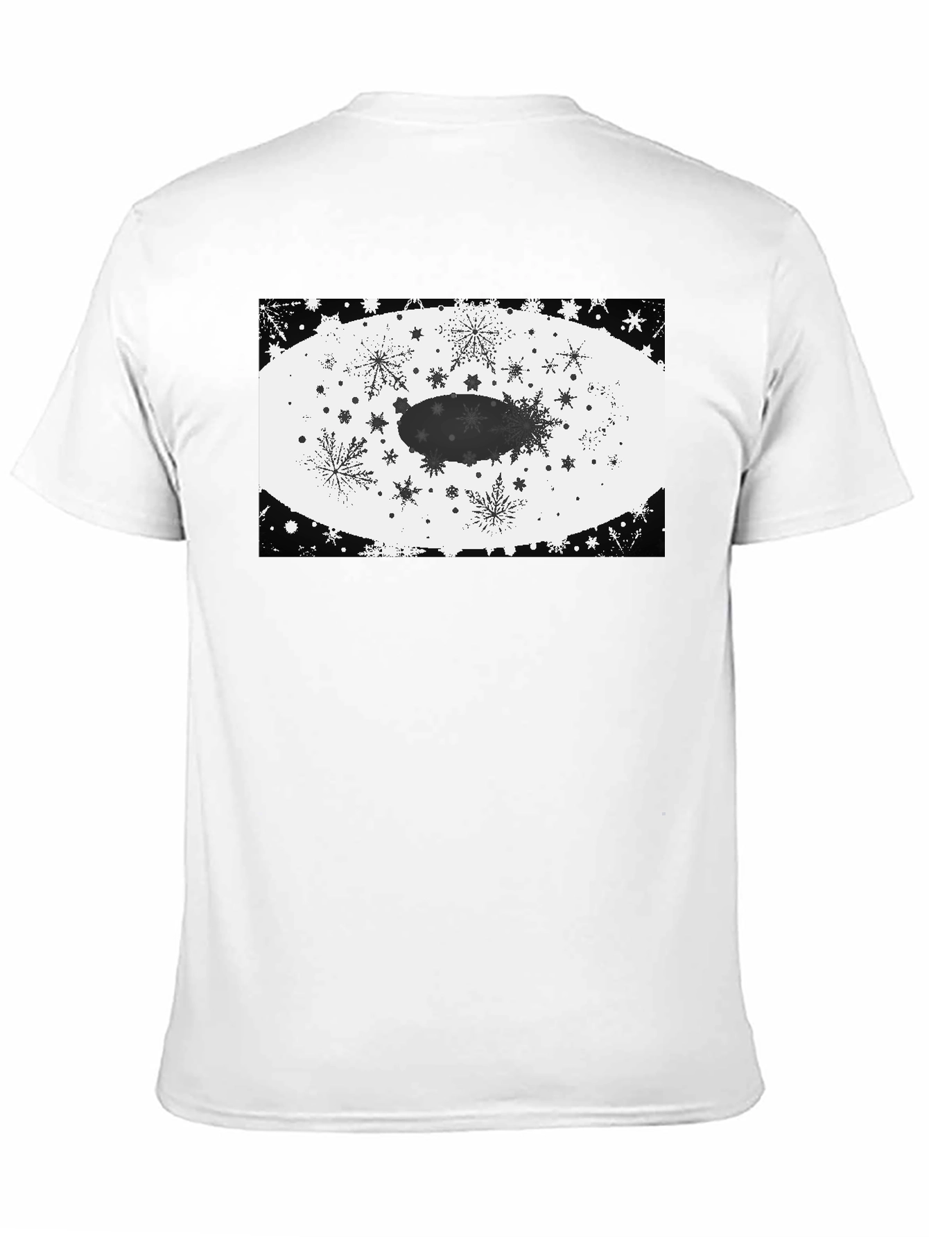Snowflake Zeppelin Graphic Tee - Stylish Cotton Shirt