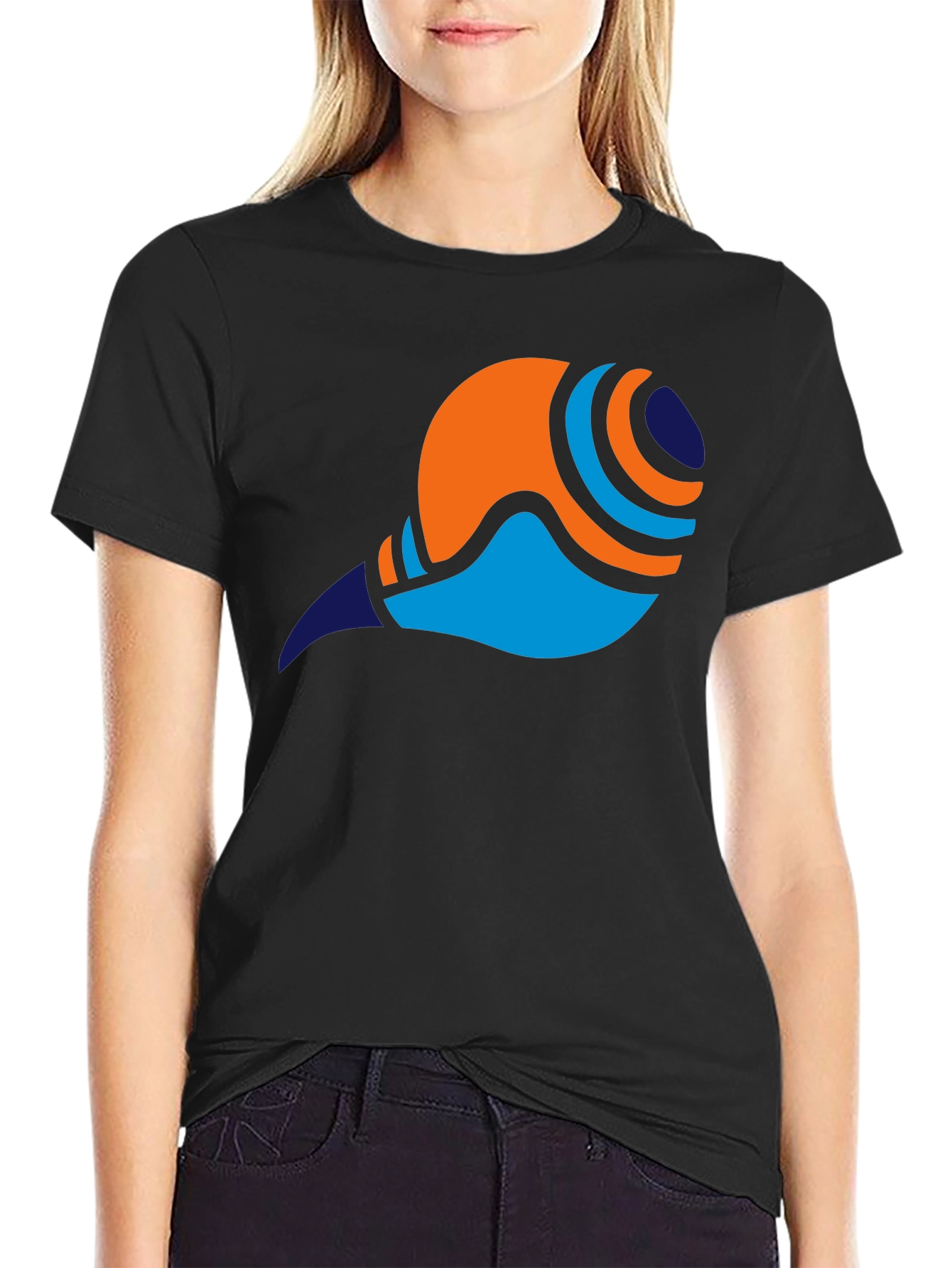 Abstract Graphic Tee - Modern Artistic Design