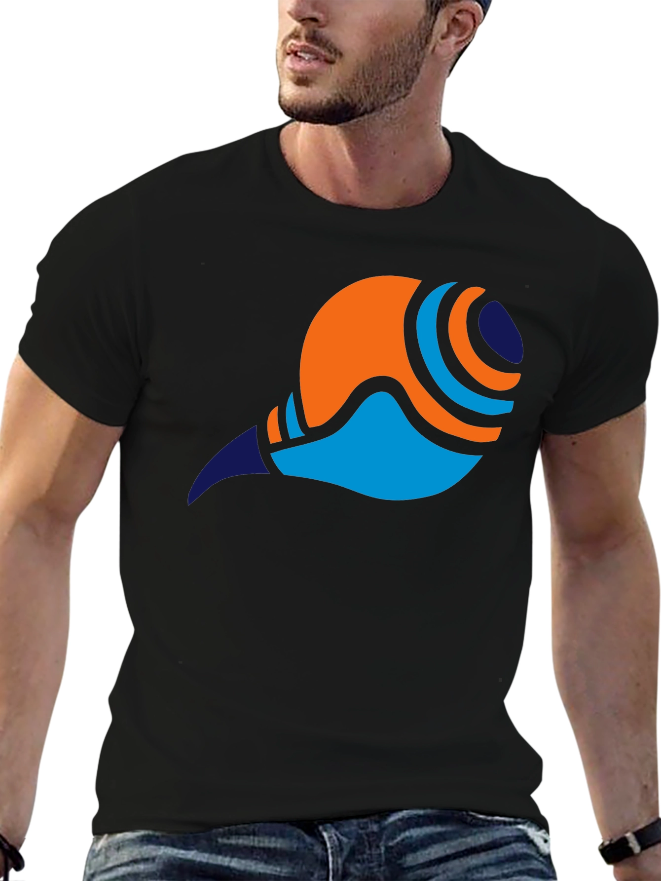 Abstract Graphic Tee - Modern Artistic Design