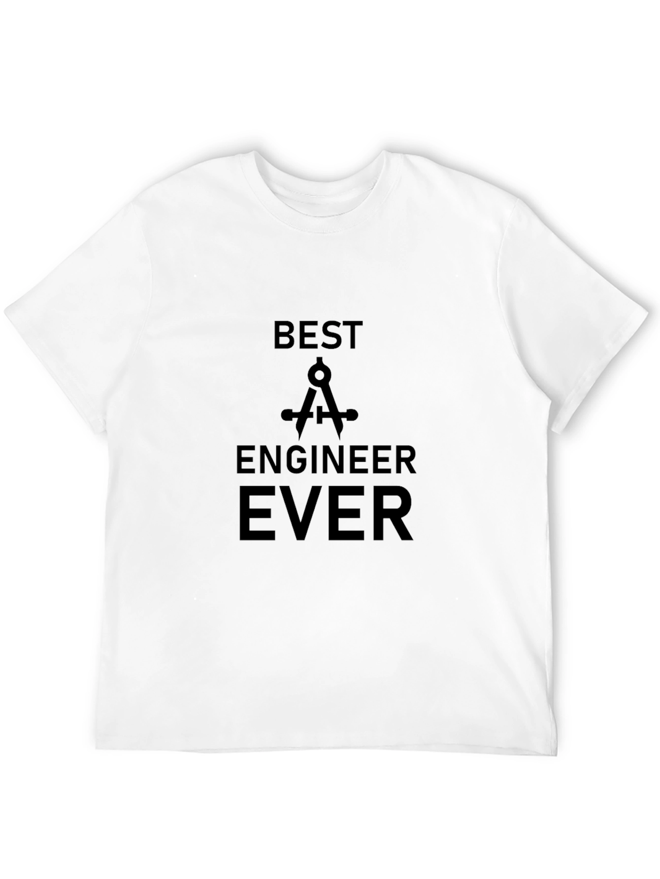 Best Engineer Ever Black T-Shirt