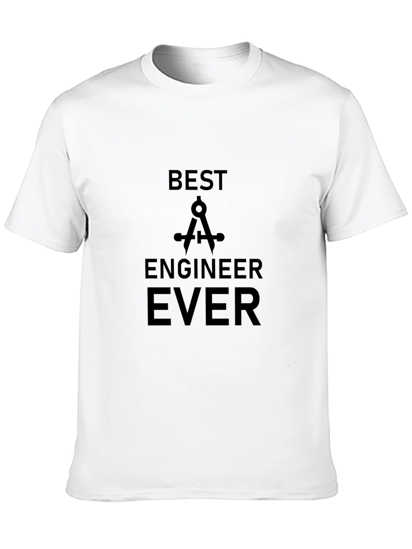 Best Engineer Ever Black T-Shirt