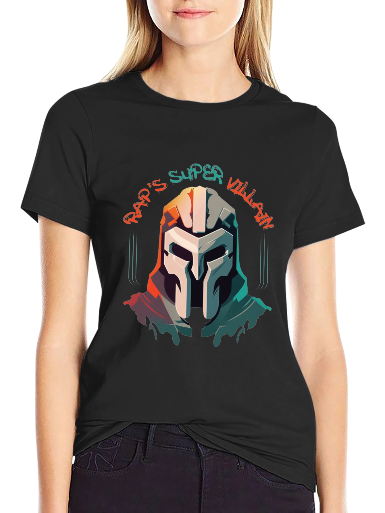 Raps Super Villain Graphic T-Shirt - Mens