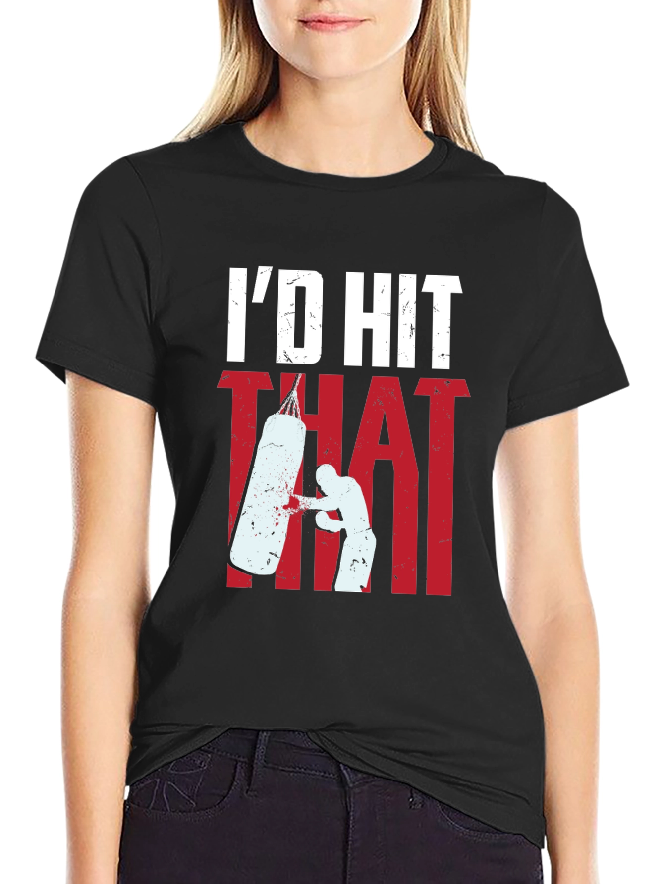 Id Hit That Boxing T-Shirt