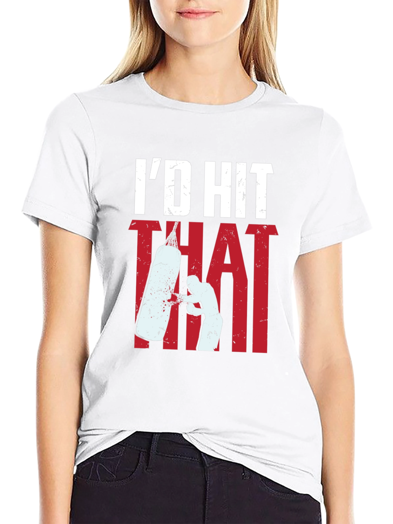 Id Hit That Boxing T-Shirt