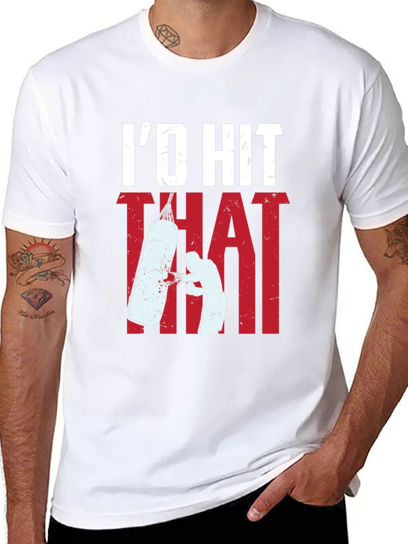 Id Hit That Boxing T-Shirt