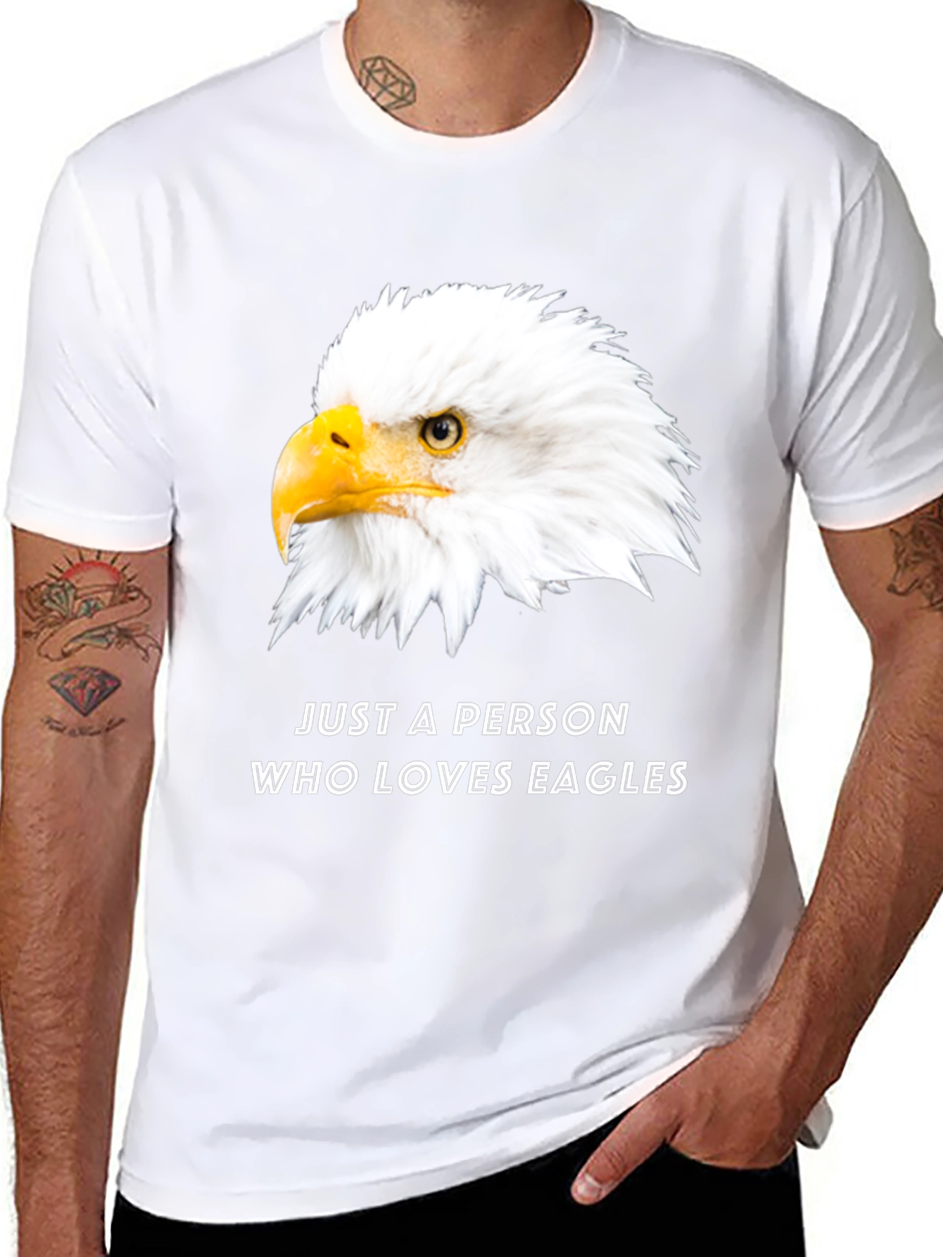 Eagle Lover T-Shirt - Cool Graphic Tee
