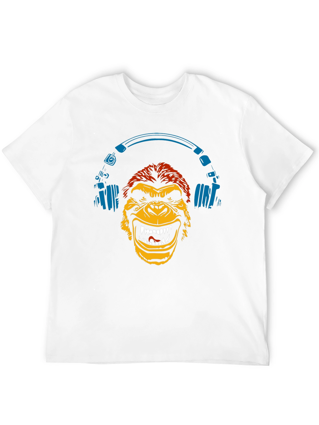 Monkey DJ Graphic Tee - Cool Urban Style