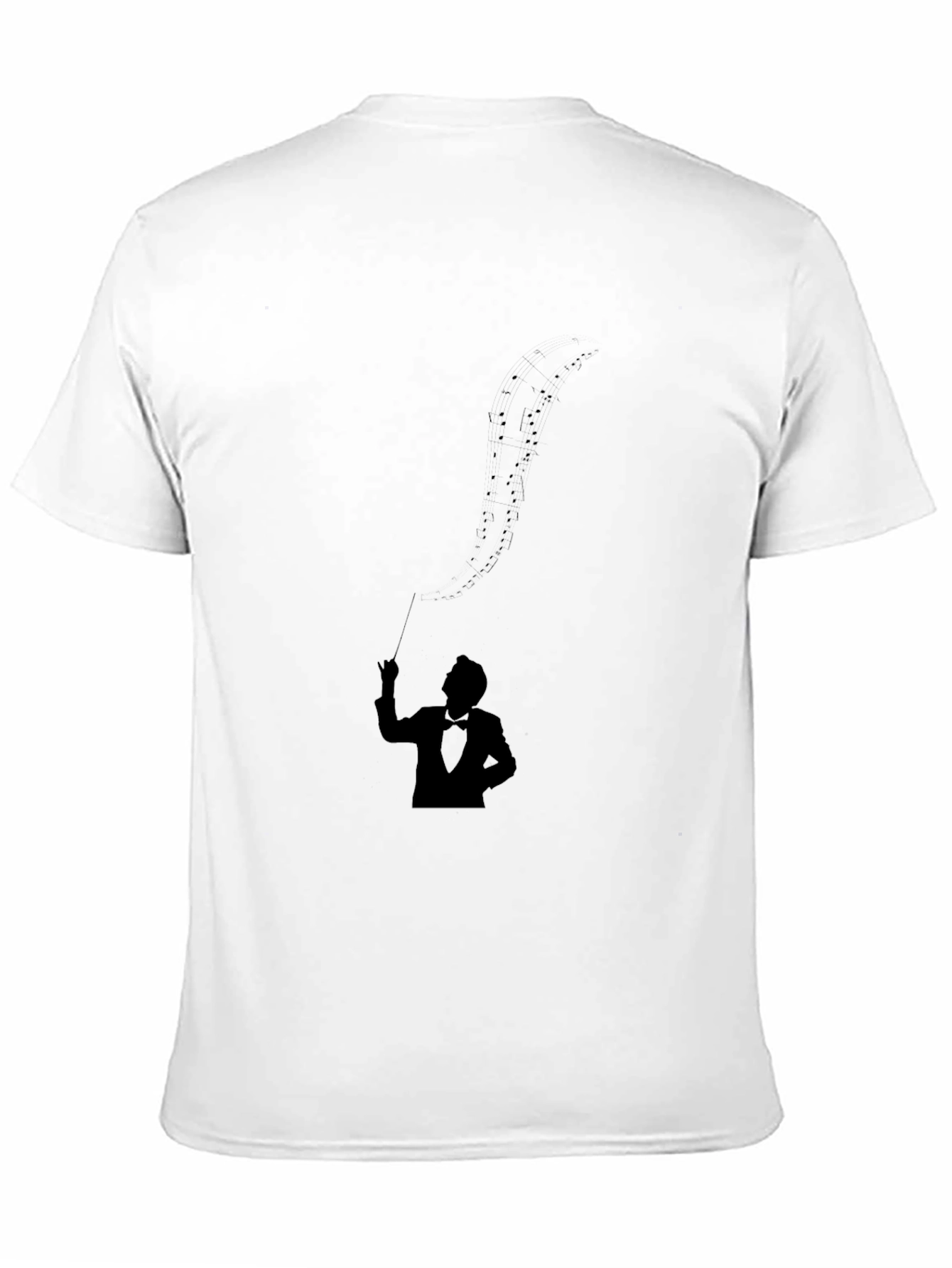 Mens Black Magician Graphic Tee