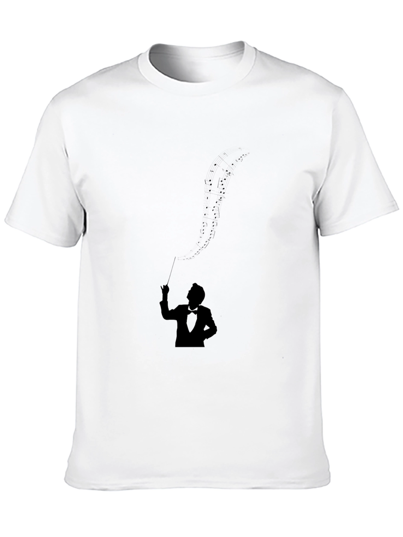 Mens Black Magician Graphic Tee
