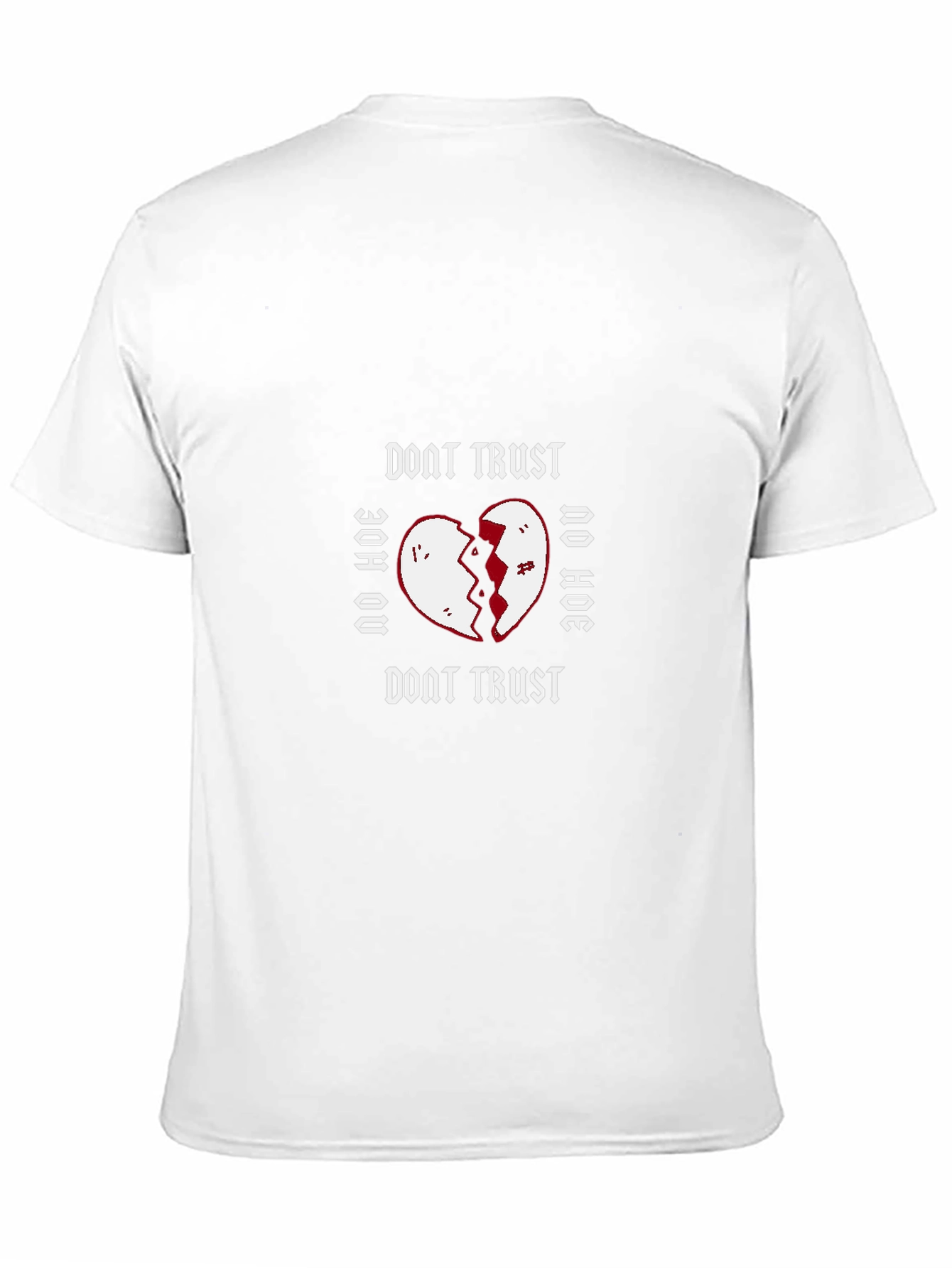 Dont Trust No Hoe Graphic Tee - Black
