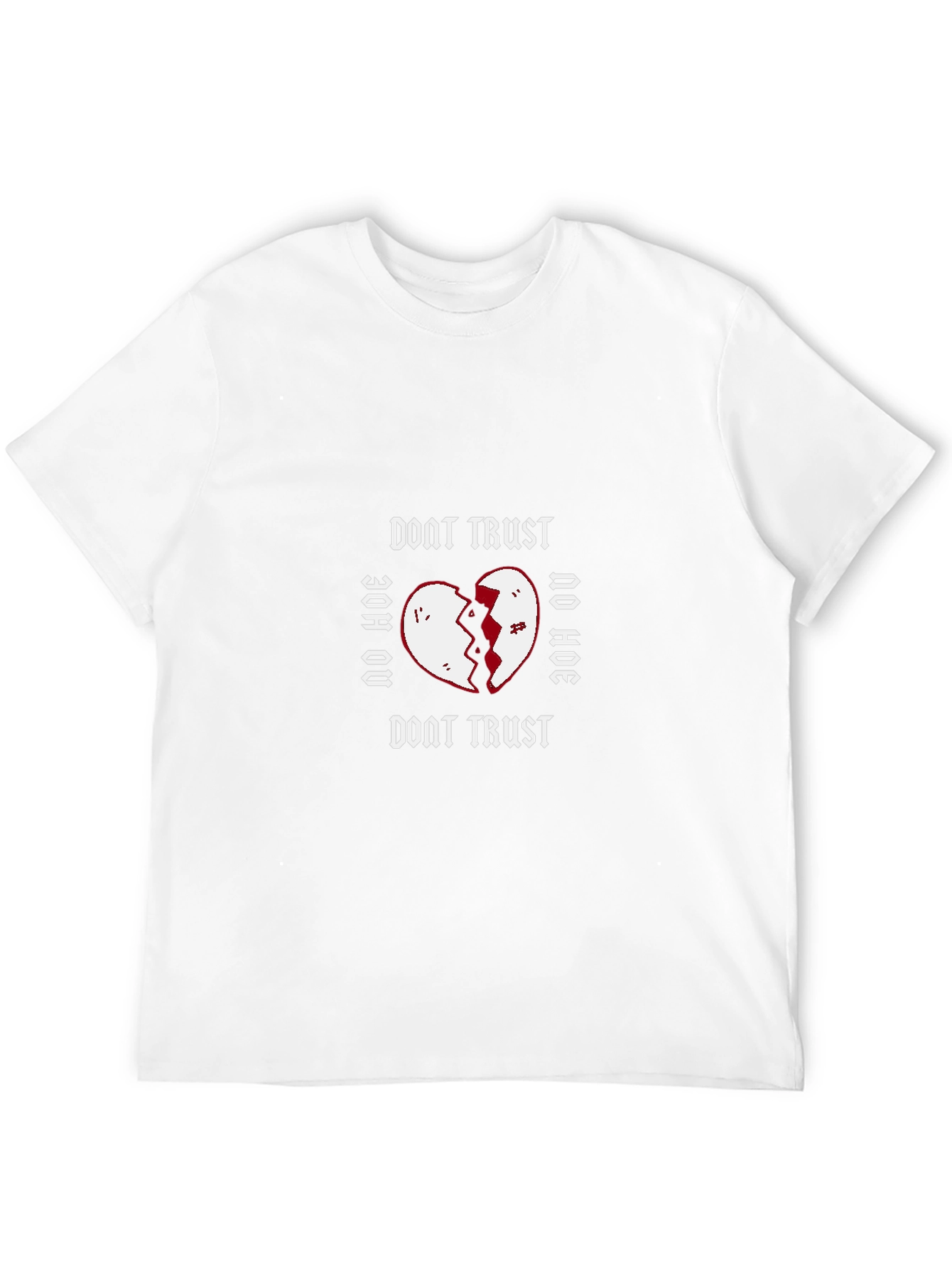 Dont Trust No Hoe Graphic Tee - Black