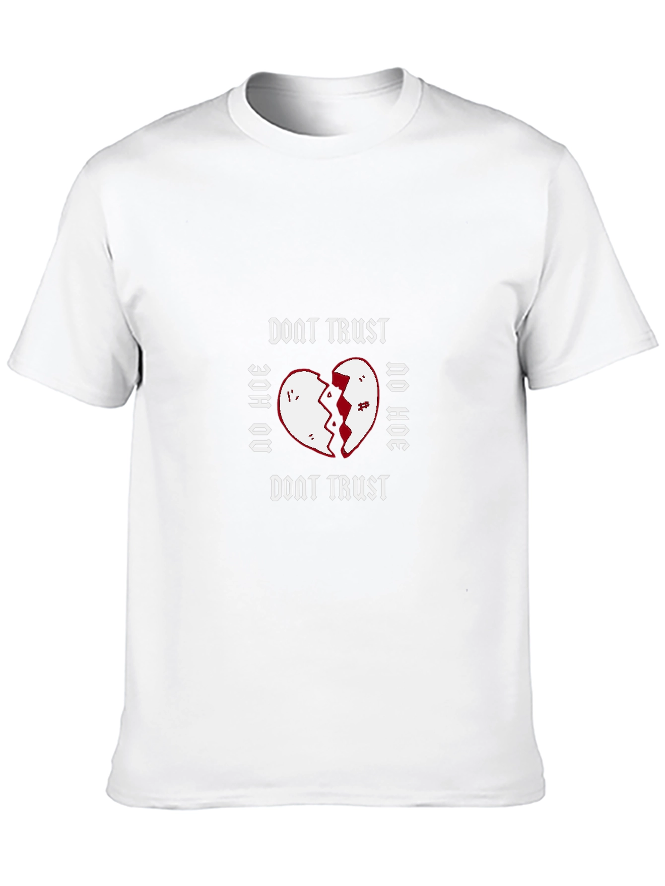 Dont Trust No Hoe Graphic Tee - Black