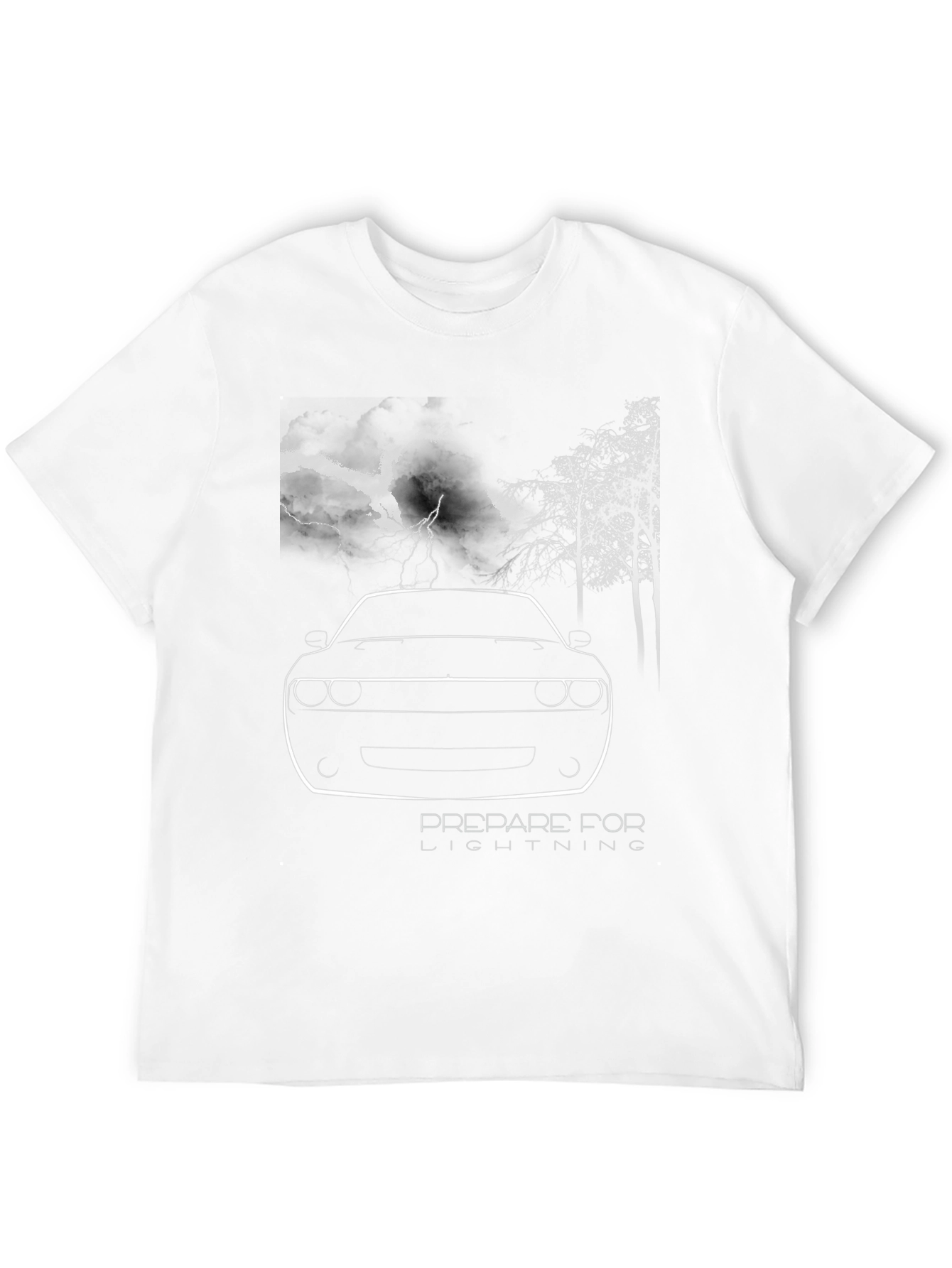 Prepare for Lightning Graphic Tee - Black