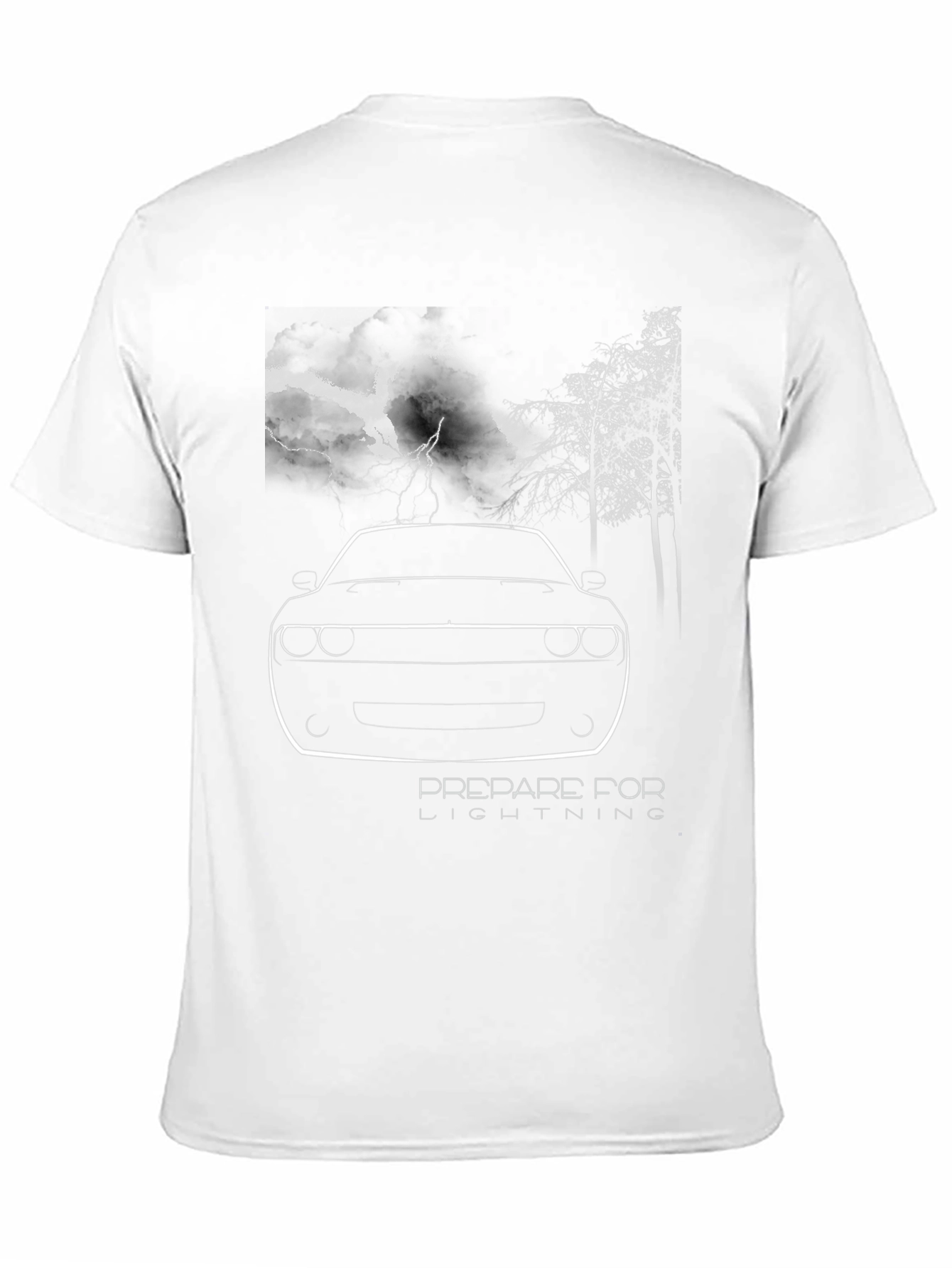 Prepare for Lightning Graphic Tee - Black
