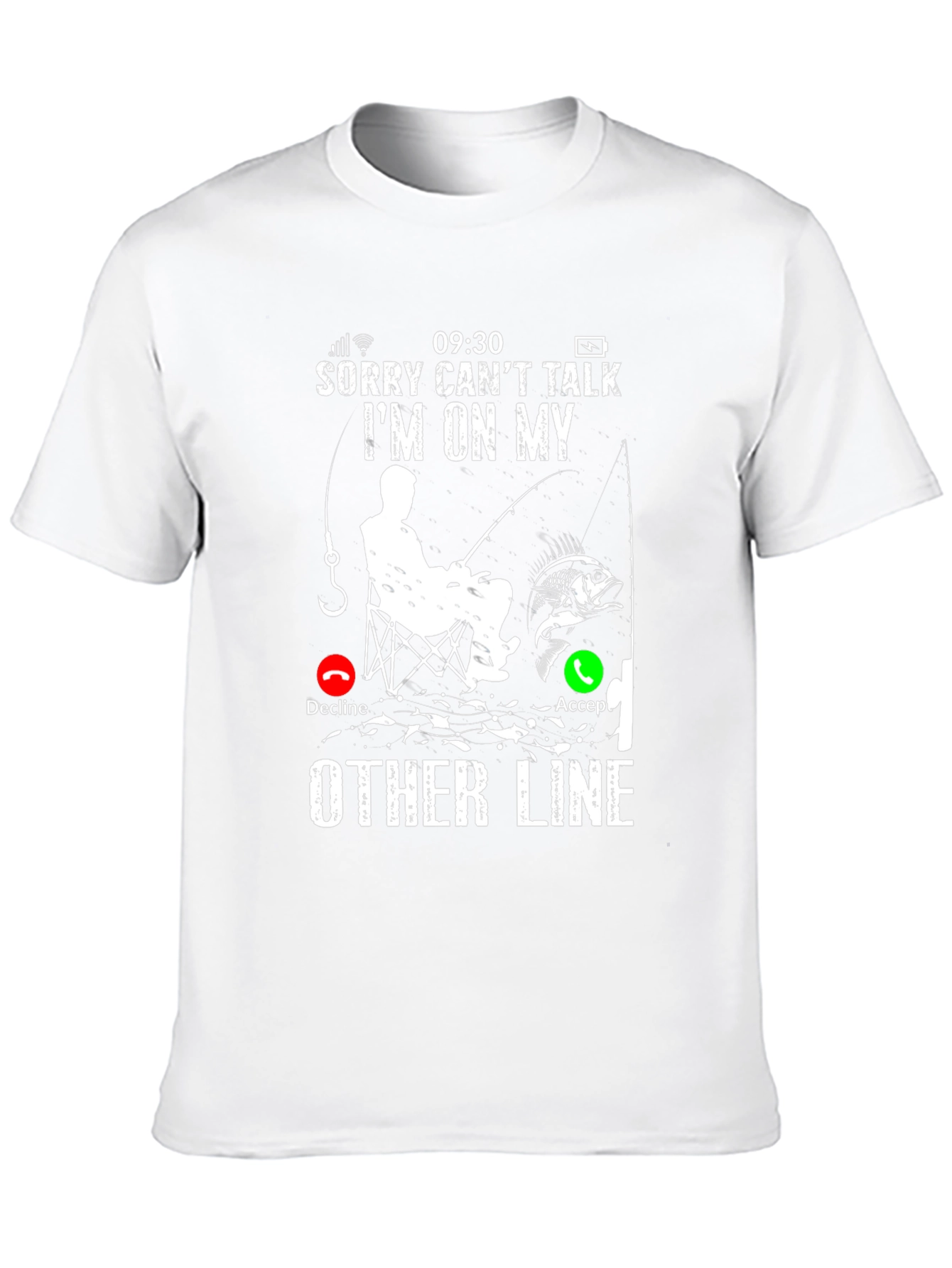 Fishing Lover T-Shirt: Sorry Cant Talk