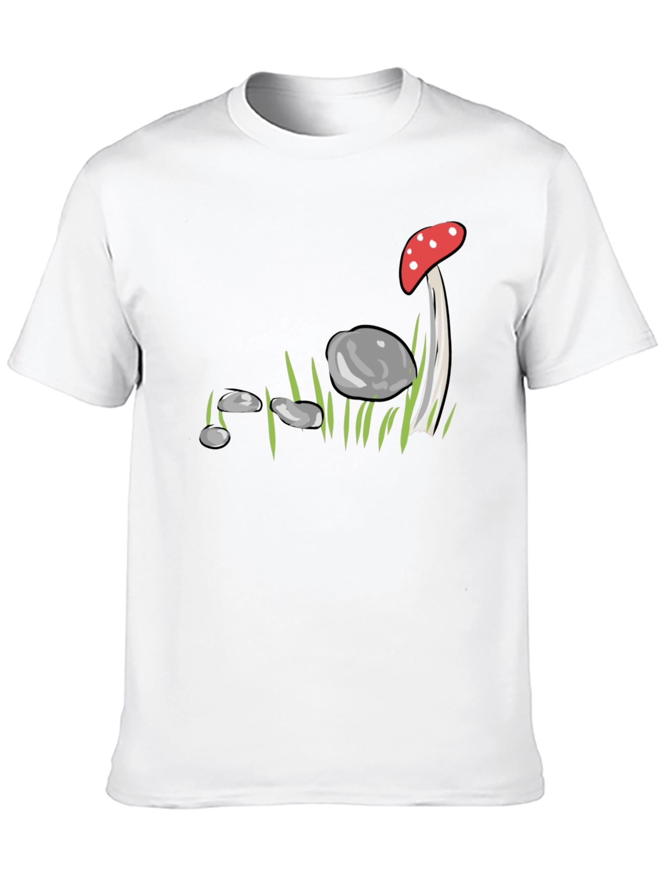 Mushroom & Stone Graphic Tee