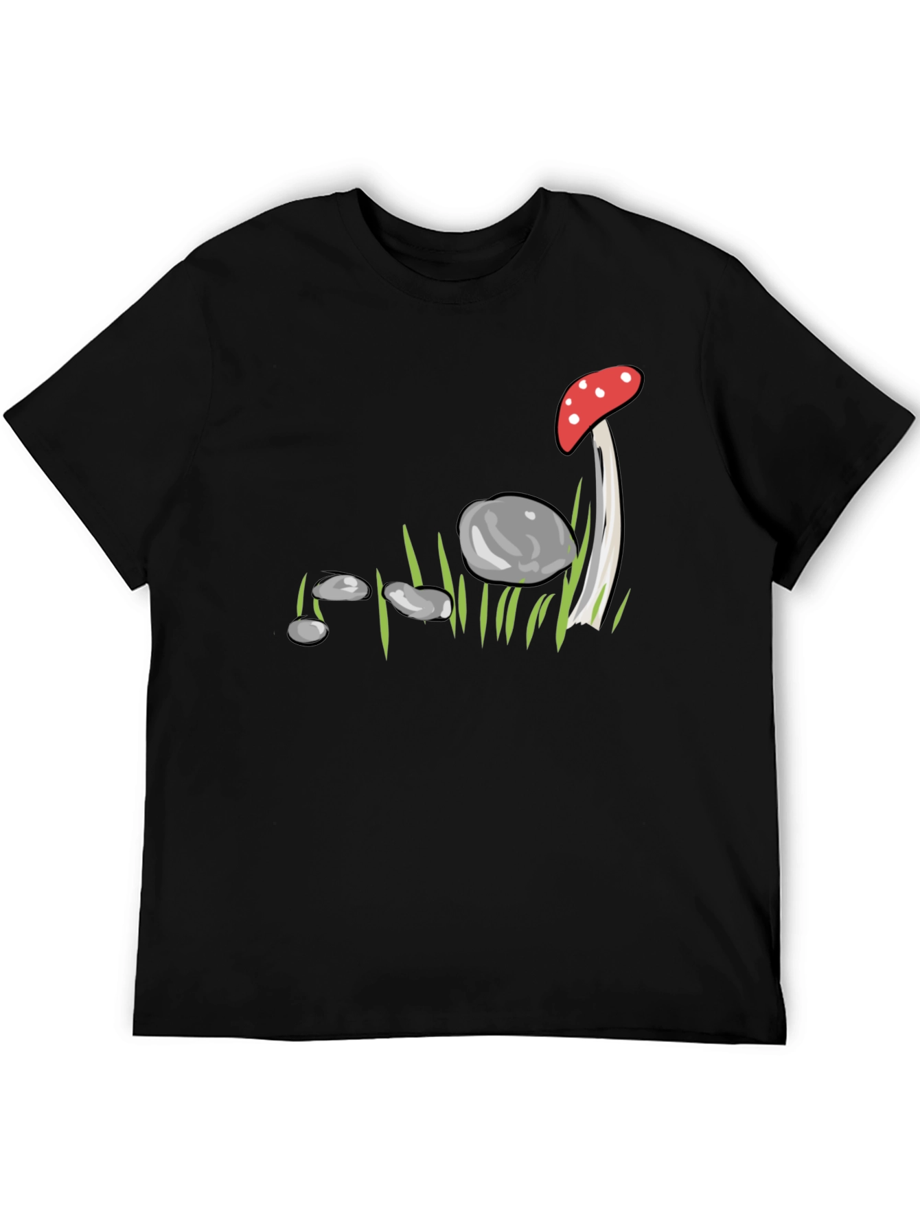 Mushroom & Stone Graphic Tee