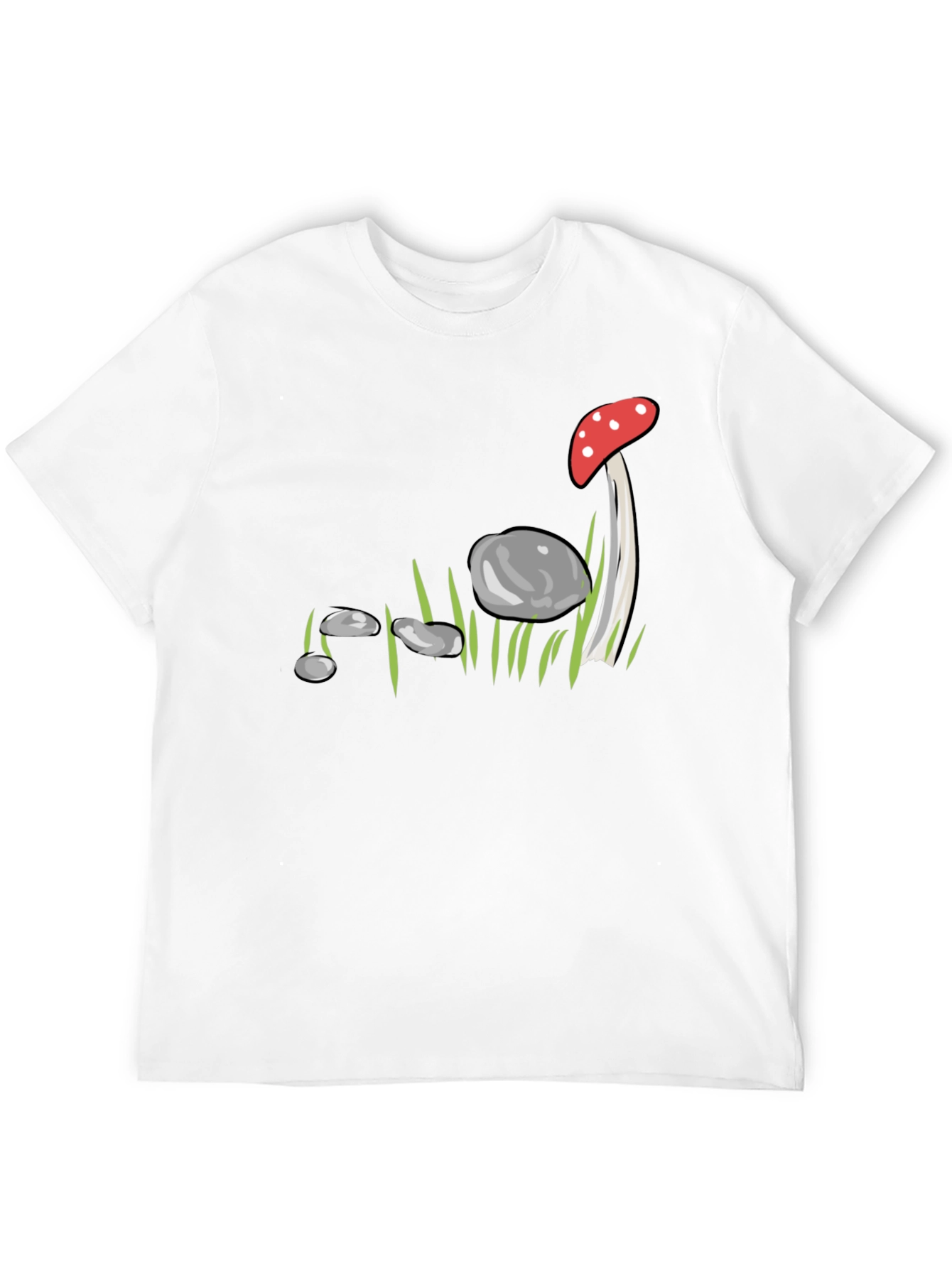 Mushroom & Stone Graphic Tee